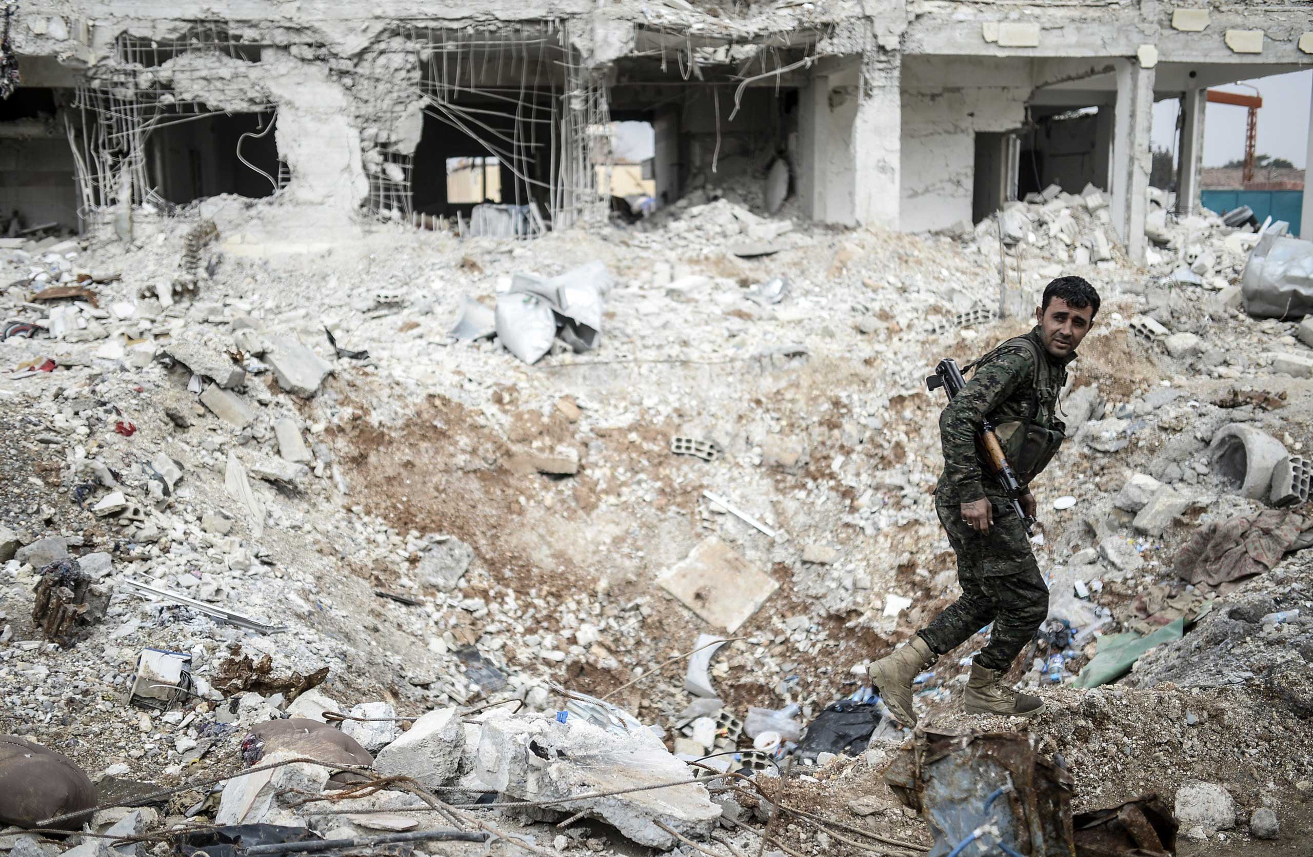 Kobani: Inside Syrian Border Town After Kurds Claim Victory Over ISIS
