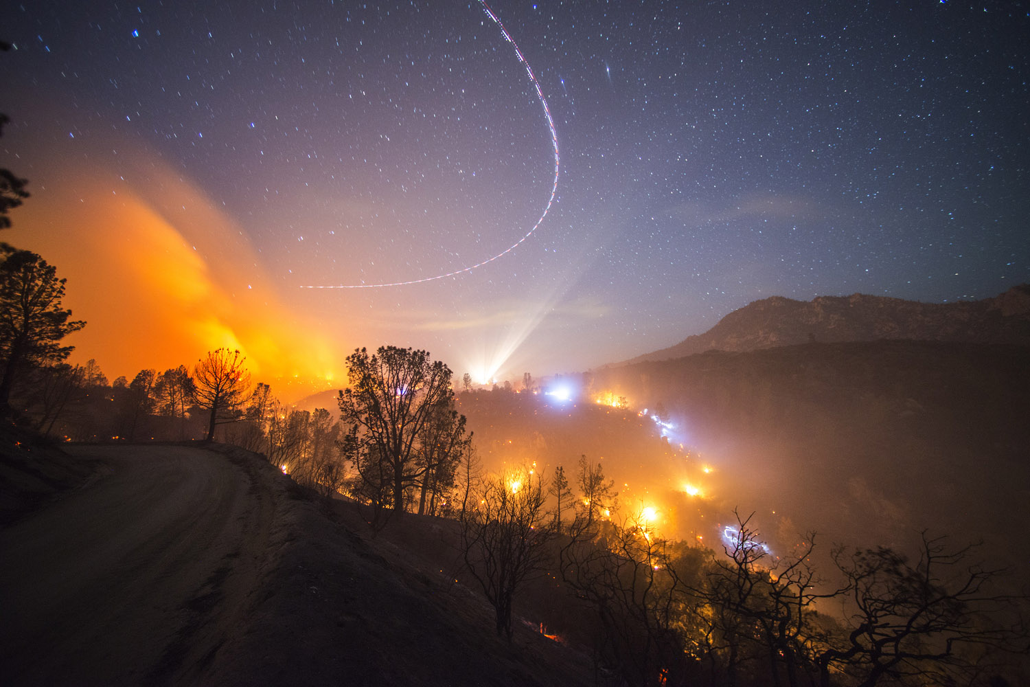 Chasing Blazes: Stuart Palley's Photos of Wildfires