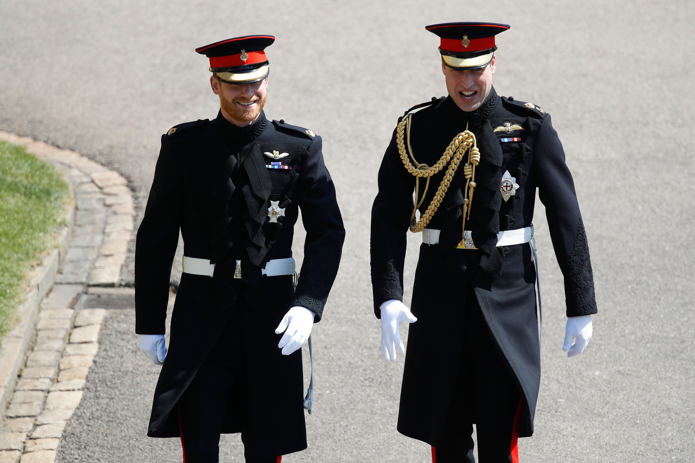 Prince Harry Wears Blues and Royals Uniform to Royal Wedding