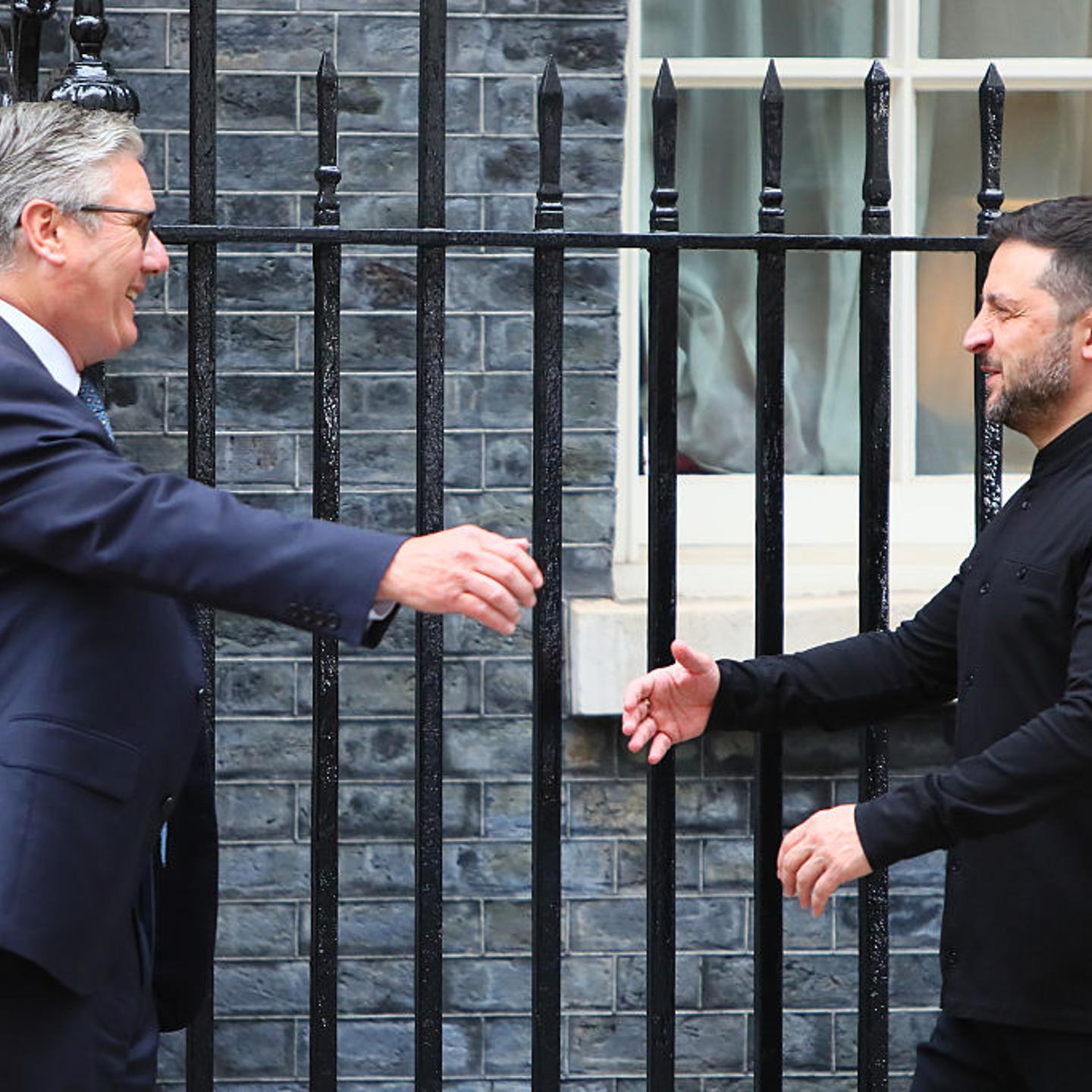 Prime Minister Starmer Hosts Ukrainian President Zelenskyy At Downing Street