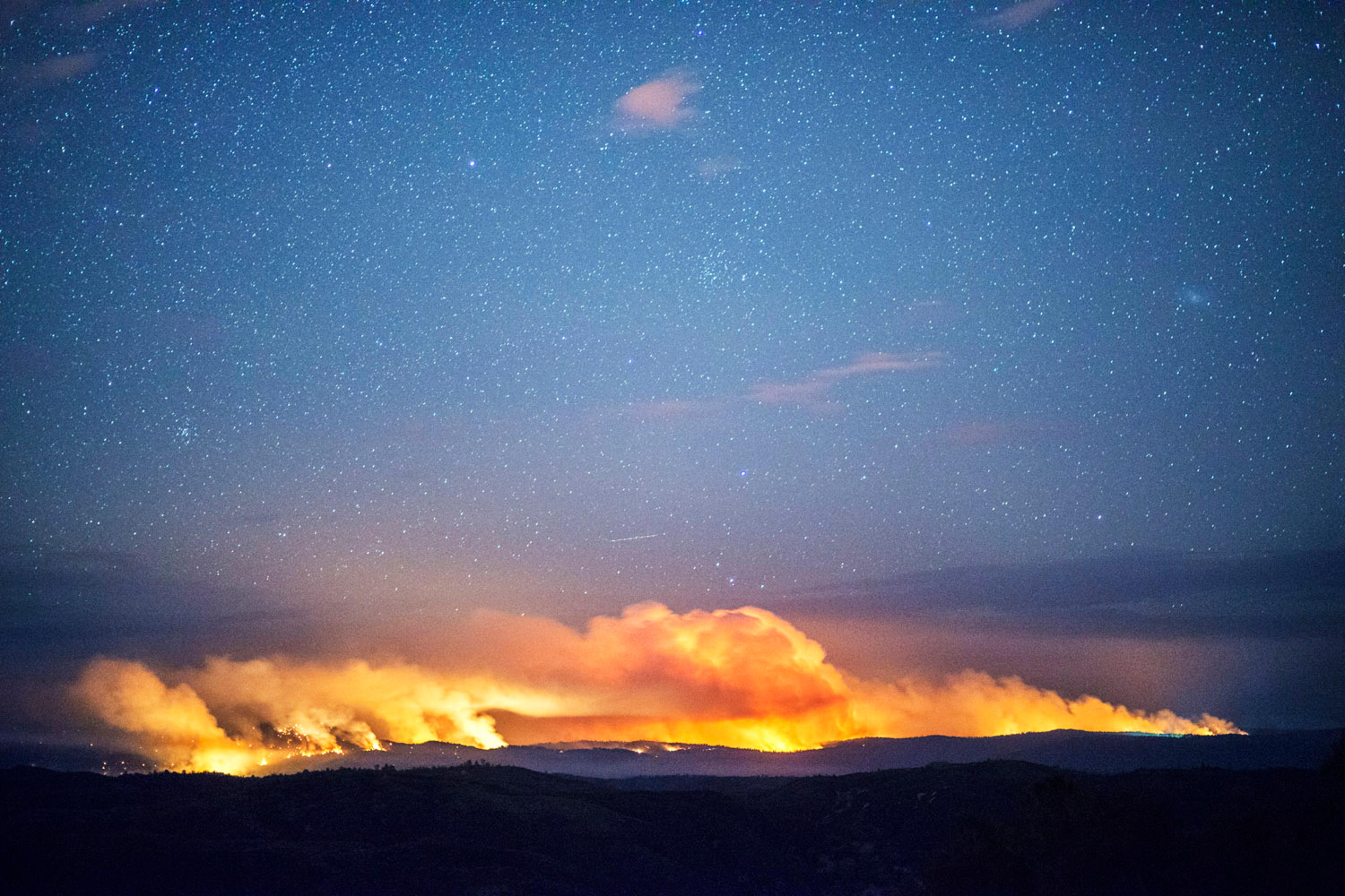 Stuart Palley Chasing Blazes: Stuart Palley's Photos of Wildfires