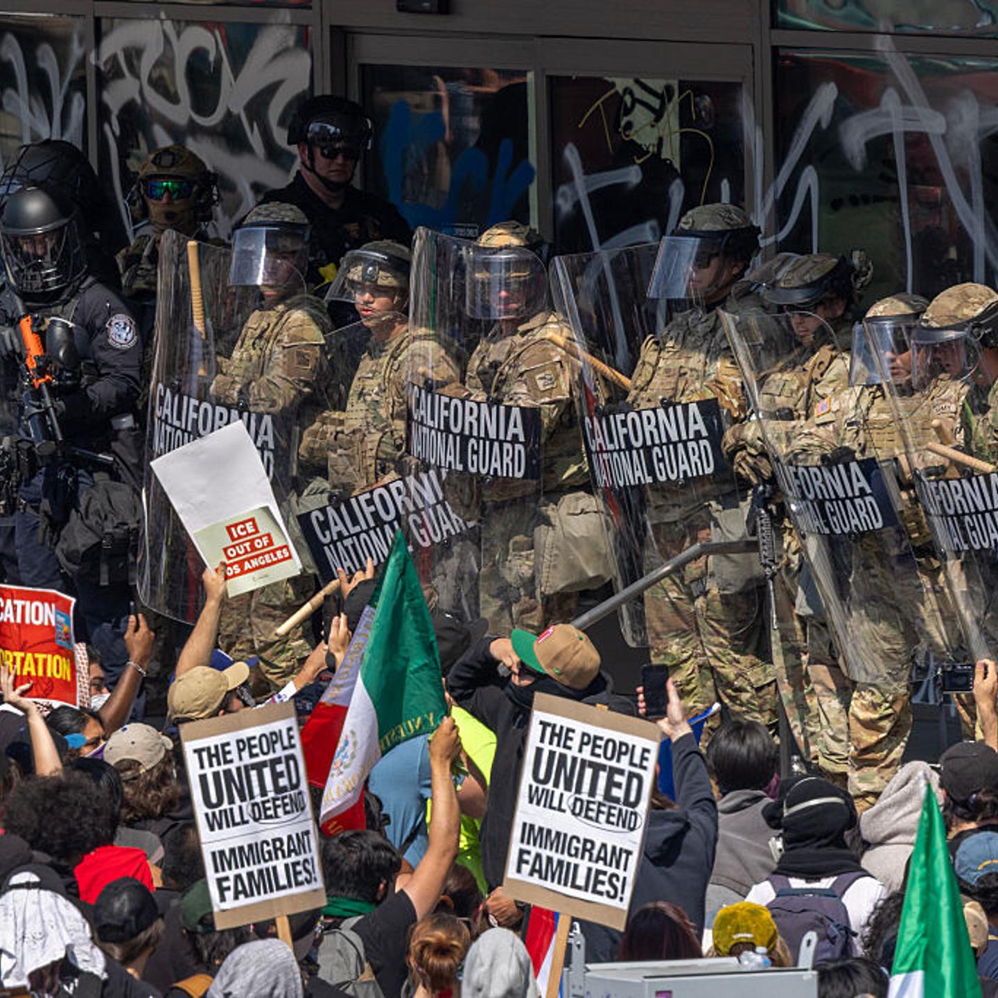 Protests Erupt In L.A. County Sparked By Federal Immigration Raids