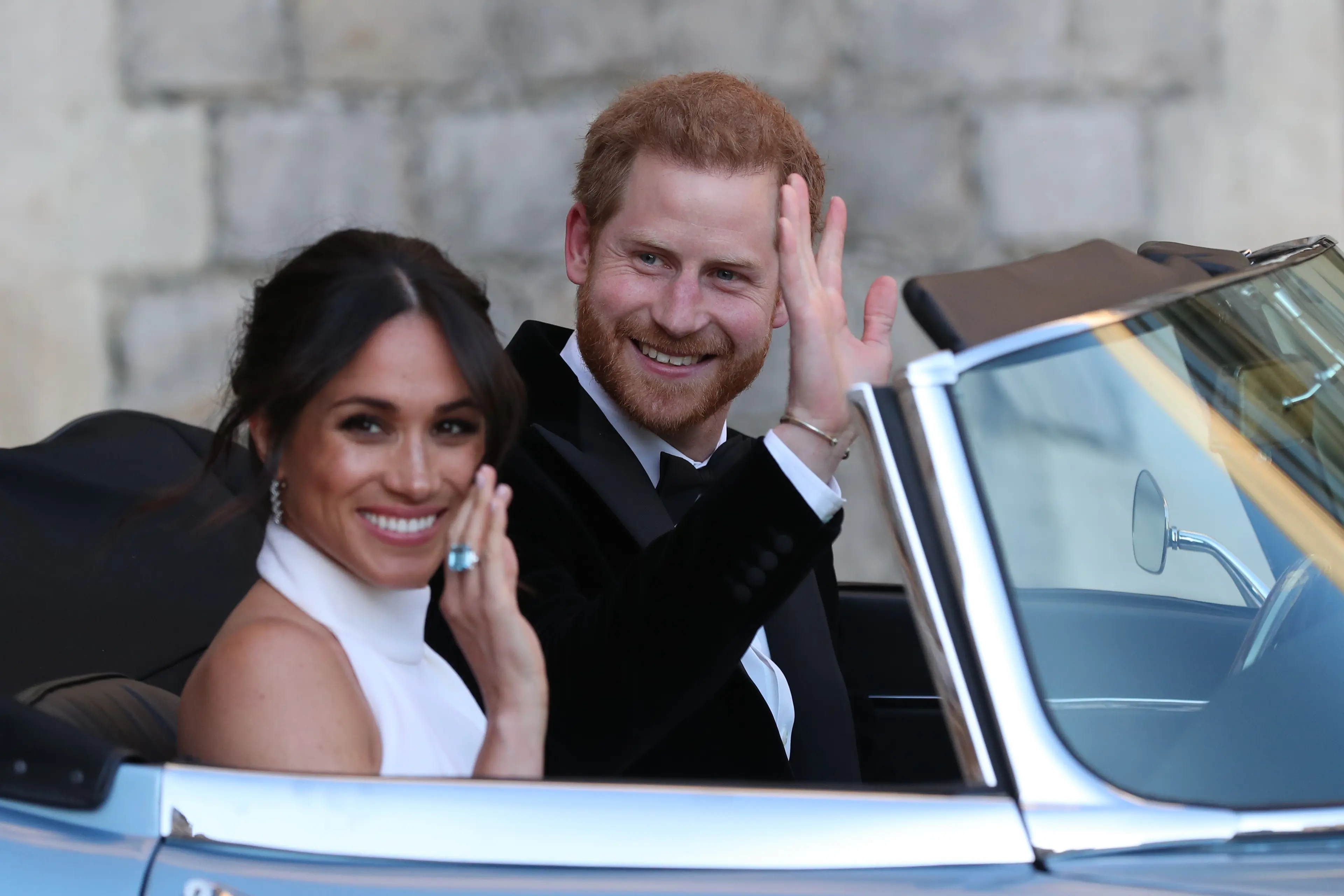 Meghan Markle Wears Second Wedding Dress at Reception Meghan Markle Wears Second Wedding Dress at Reception
