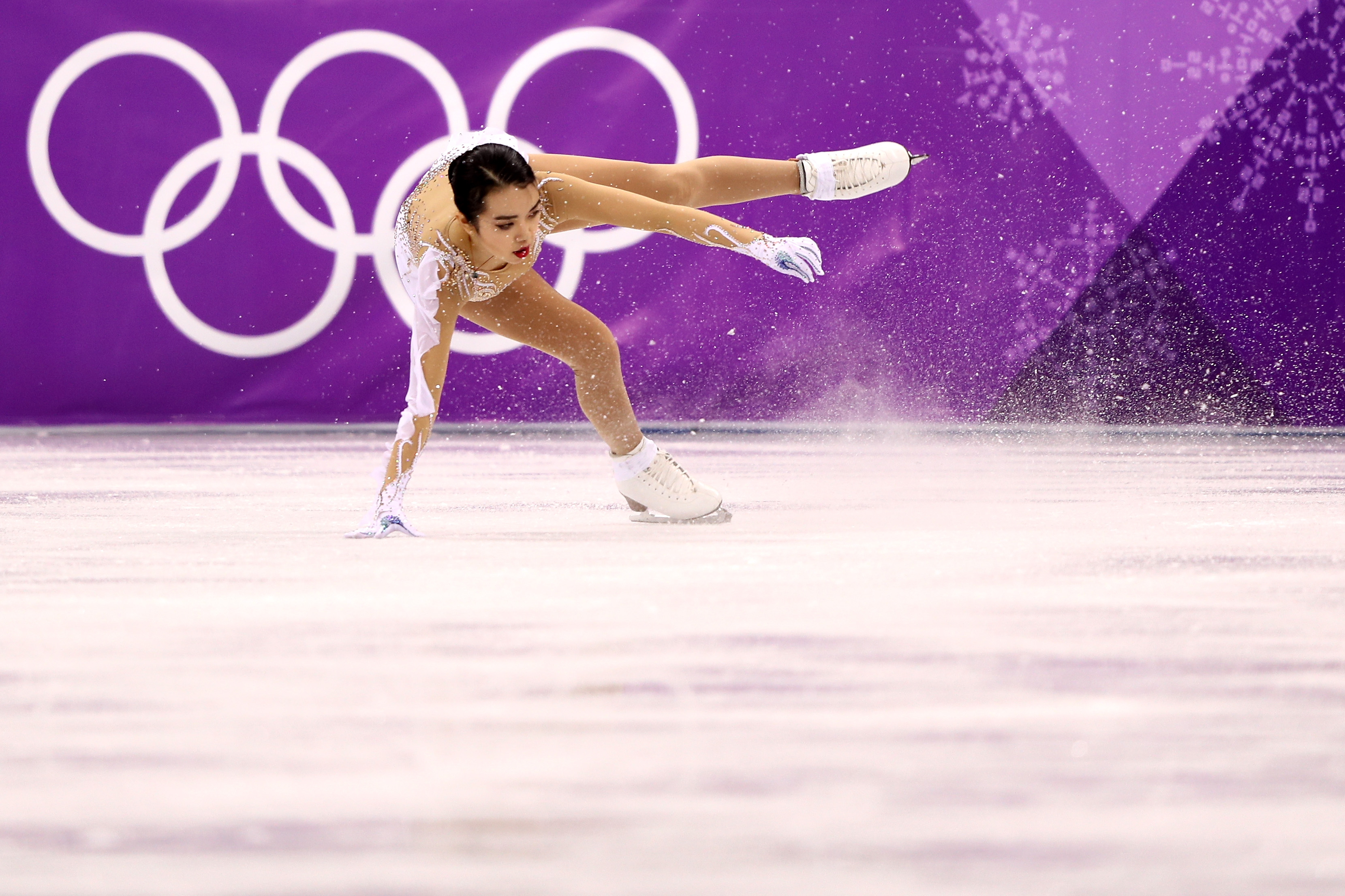 希少　入手困難　KARHU VOLCAN SKATING WET 175cm 3 American Figure Skaters Stumble in Ladies' Short Program