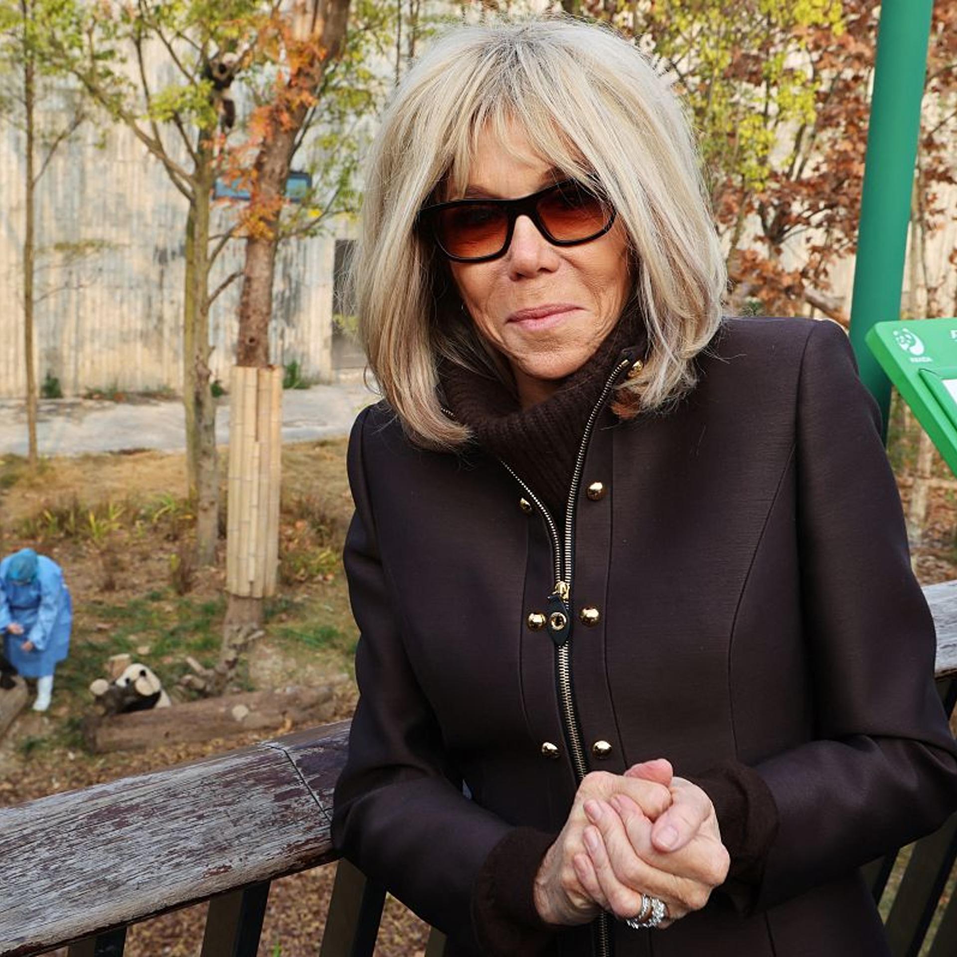 French first lady Brigitte Macron visits Chengdu, in China's southwestern Sichuan province on Dec. 5, 2025.