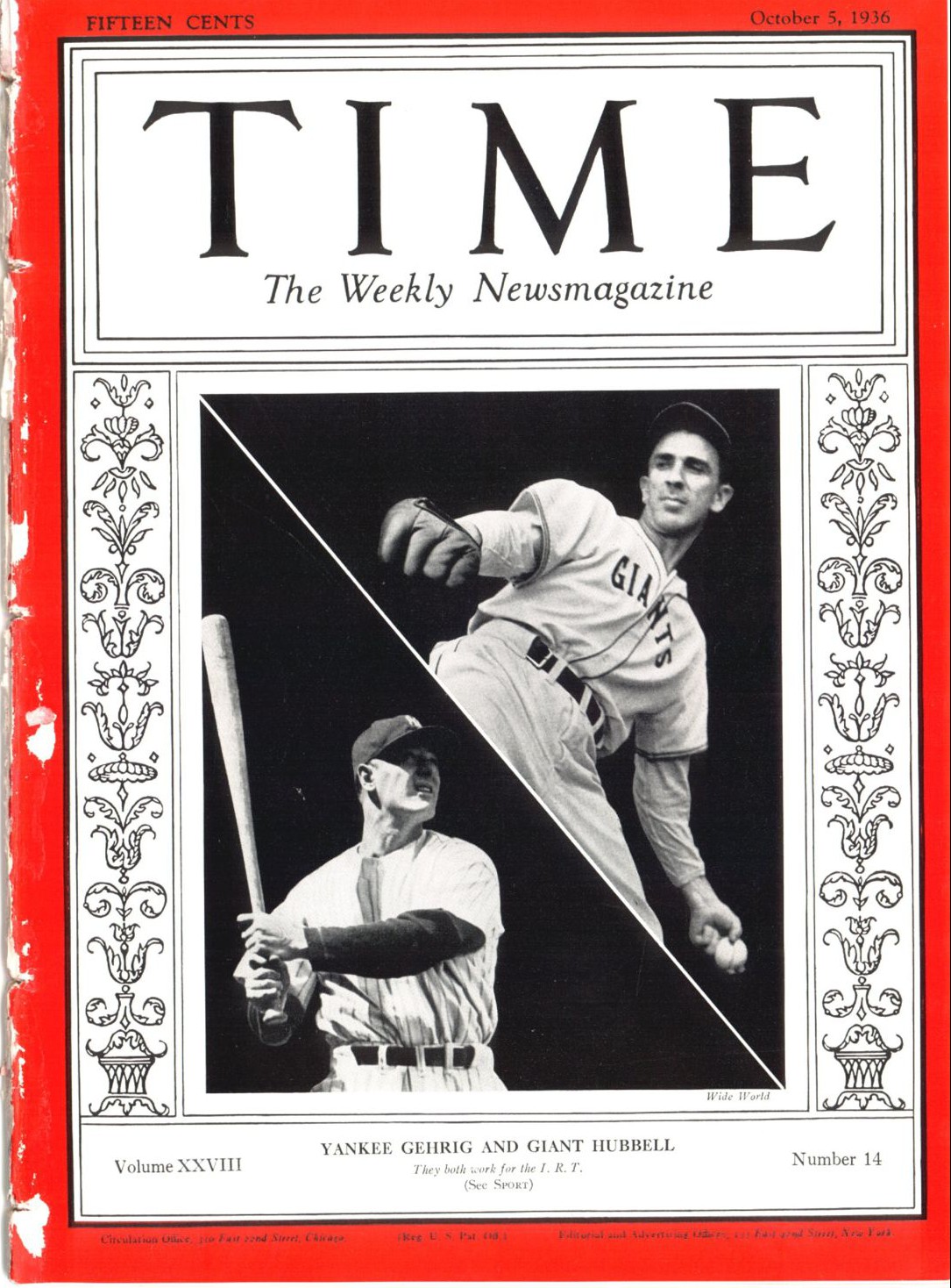 Magazine Cover: 1936-10-05