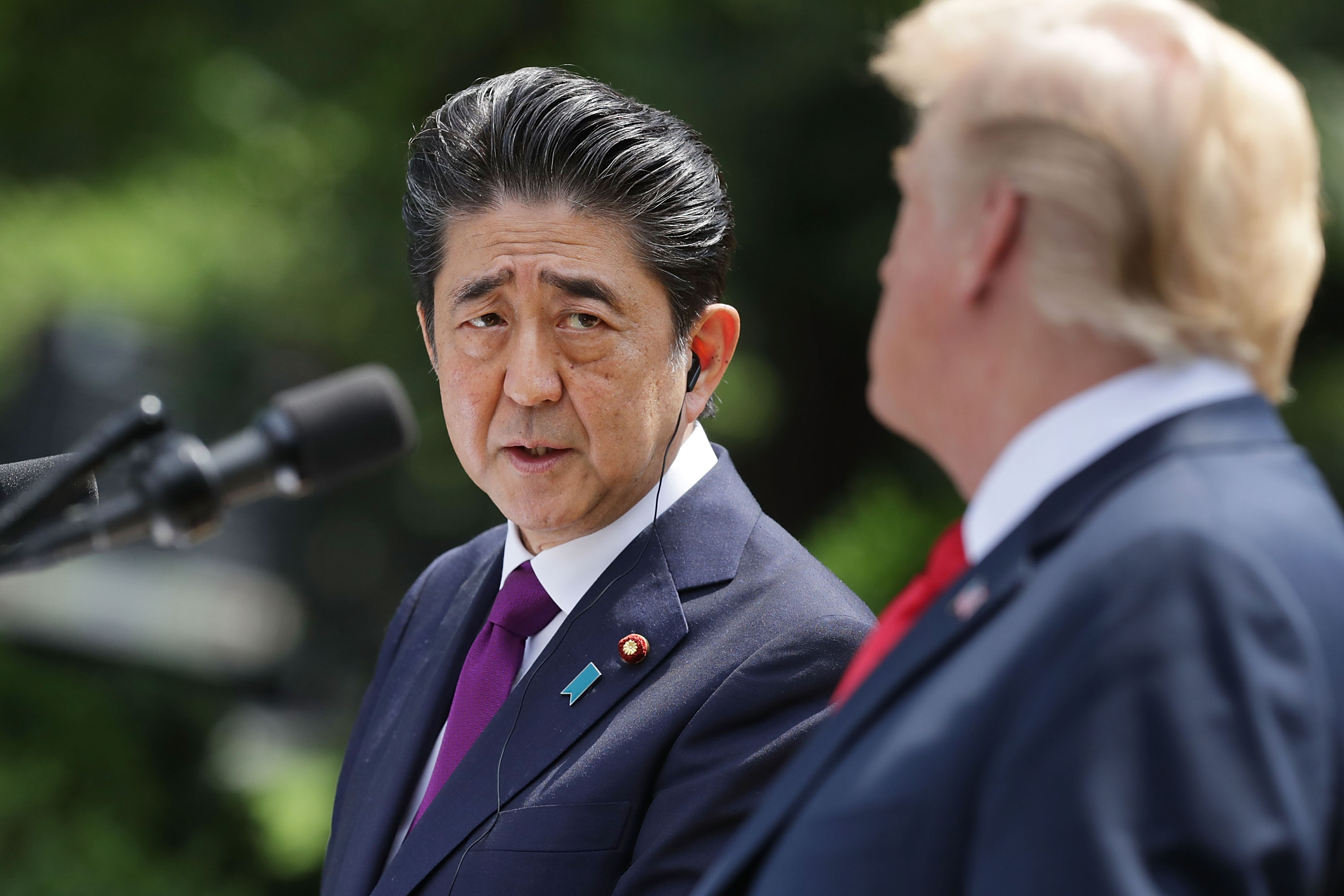 Trump Gave the Japanese Prime Minister a Break on Trade