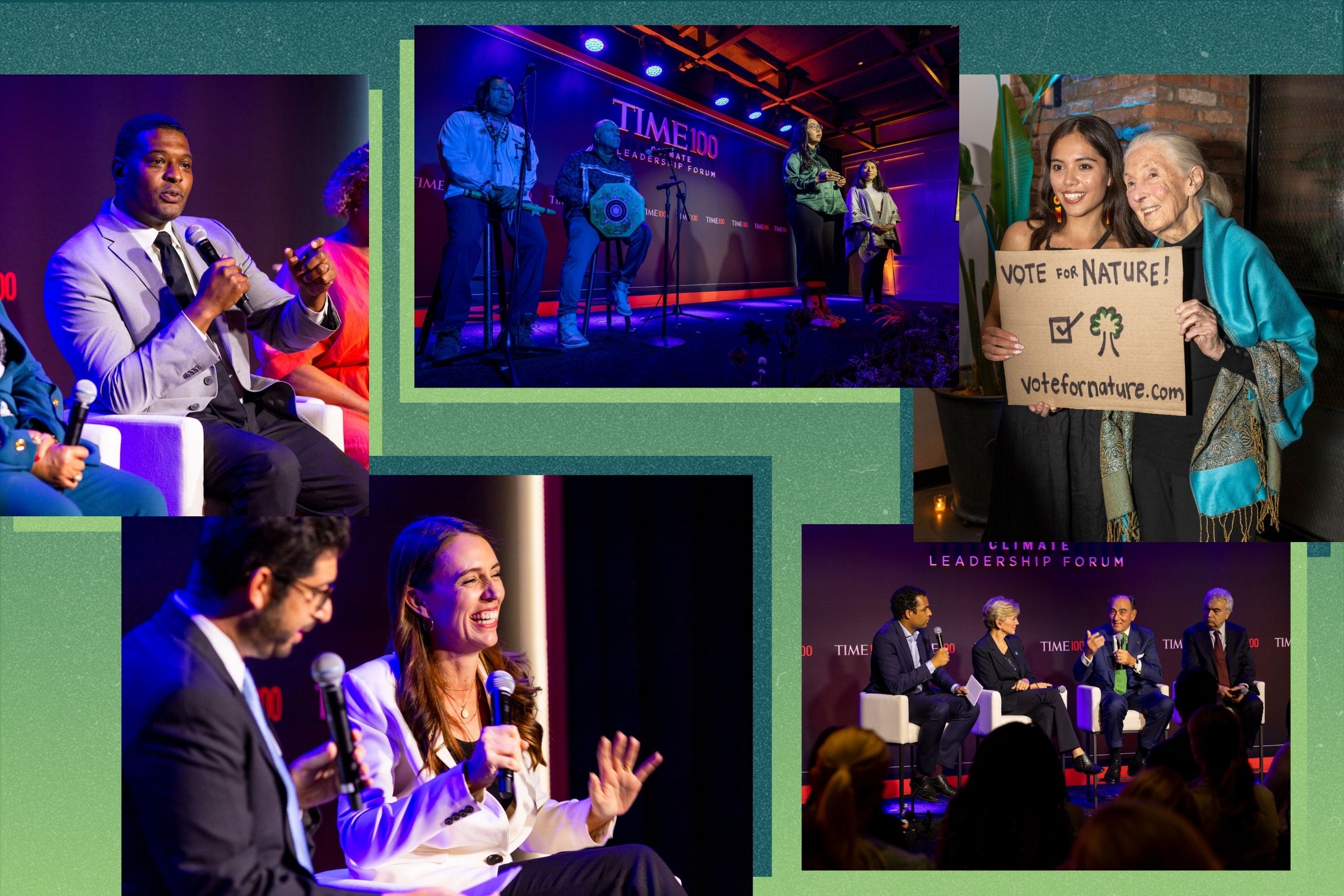 Moments from the 2024 The TIME100 Climate Leadership Forum on Sept. 23, 2024.
