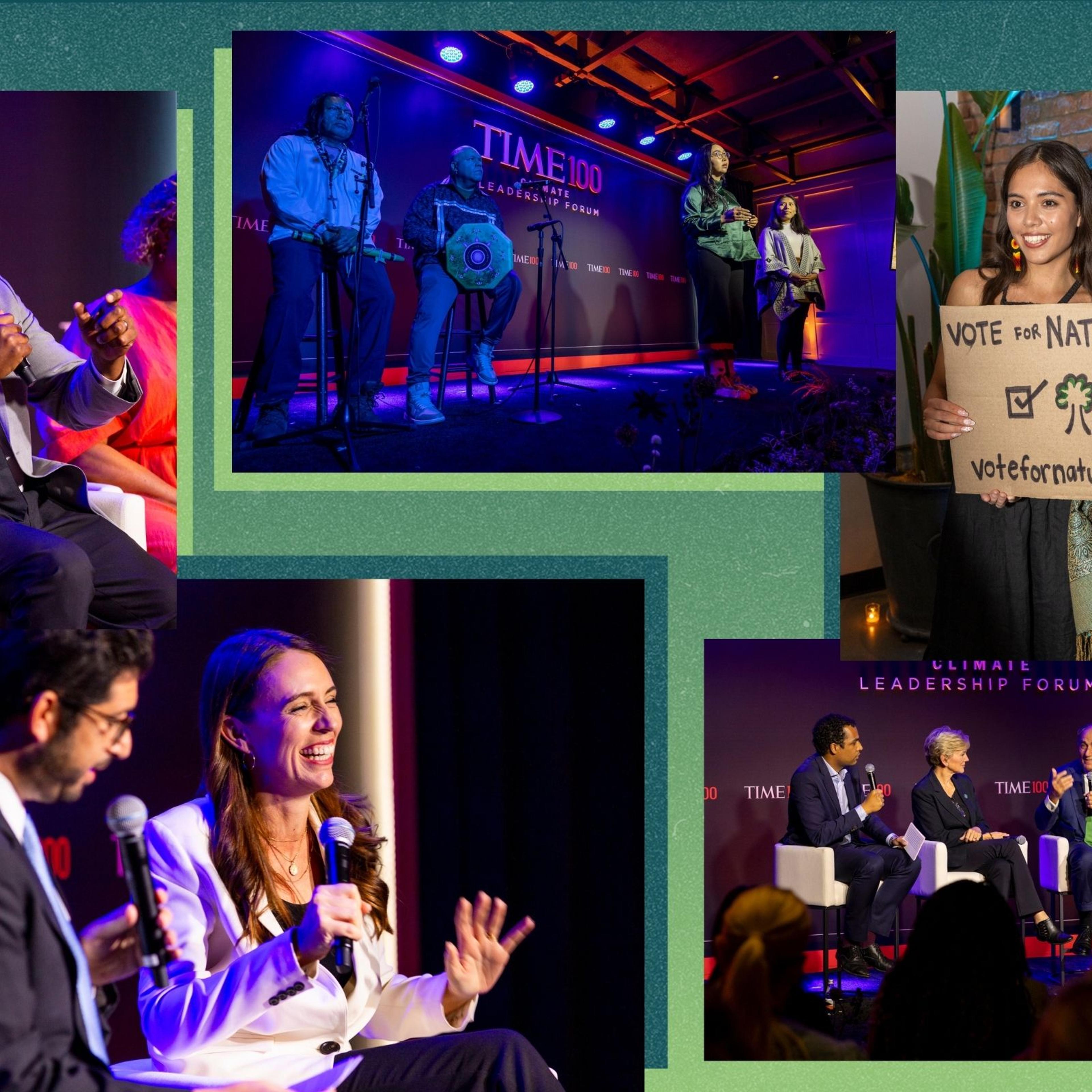 Moments from the 2024 The TIME100 Climate Leadership Forum on Sept. 23, 2024.