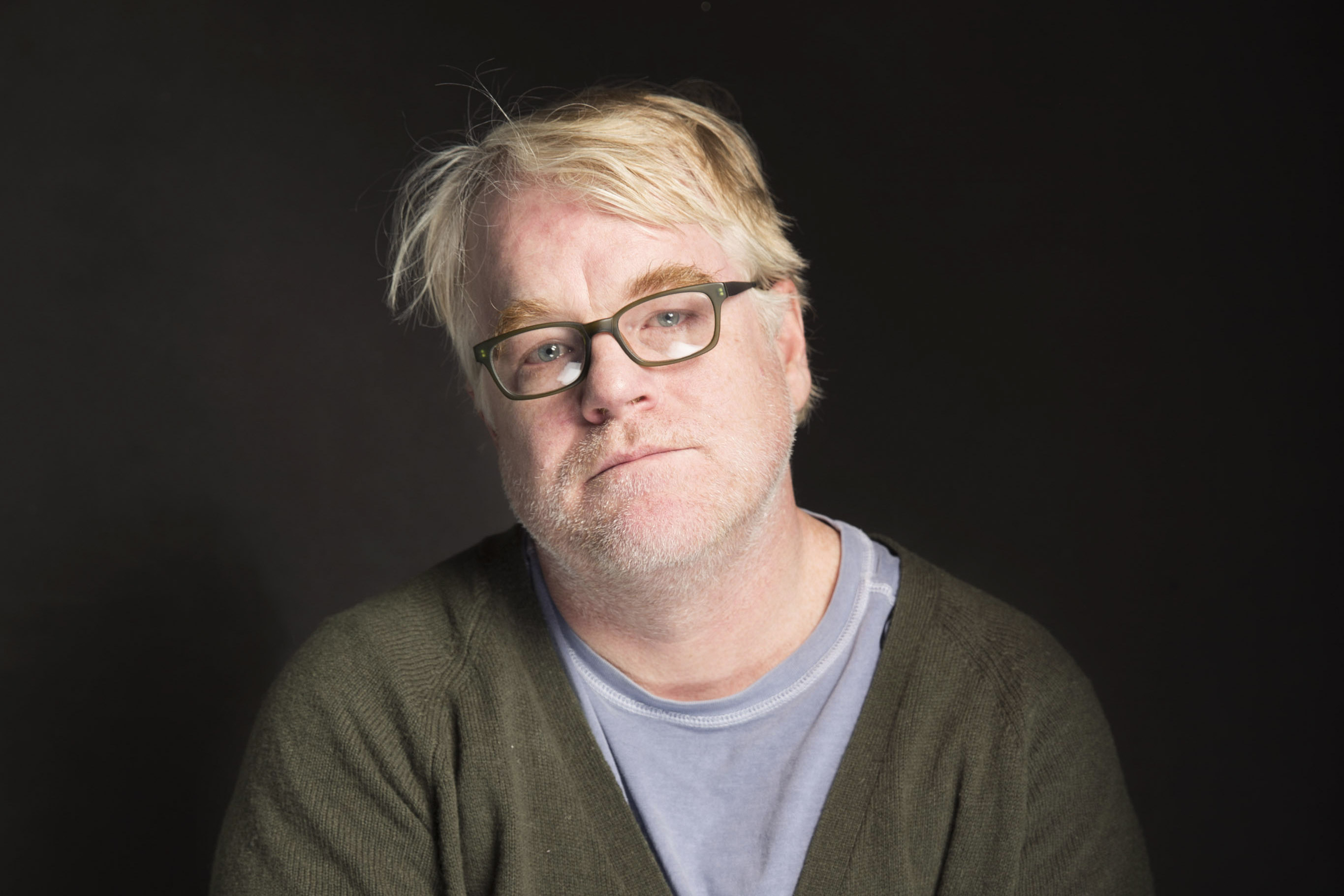 In this Jan. 19, 2014 file photo, Philip Seymour Hoffman poses for a portrait at The Collective and Gibson Lounge Powered by CEG, during the Sundance Film Festival, in Park City, Utah.