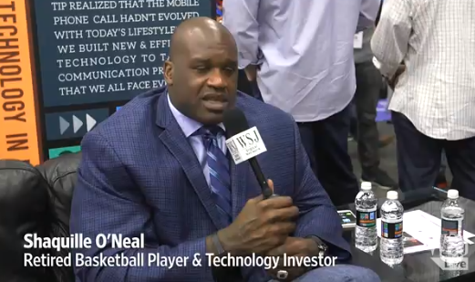 Shaquille O'Neal talks tech