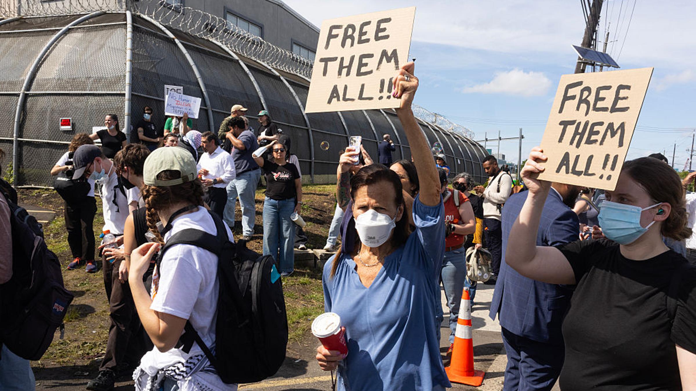 What to Know About the Hunger Strike and Protests at a New Jersey ICE Facility