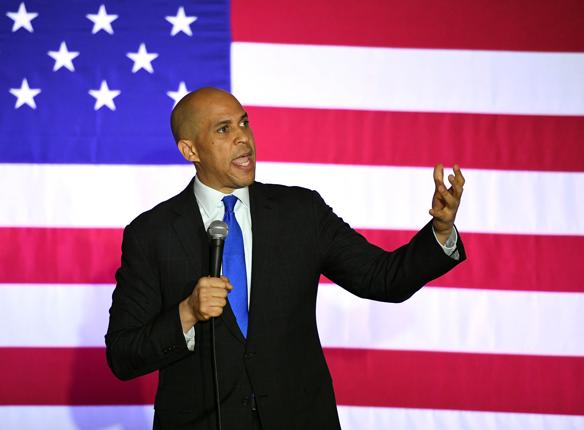 Democratic Presidential Candidate Sen. Cory Booker Holds Campaign Event In Las Vegas