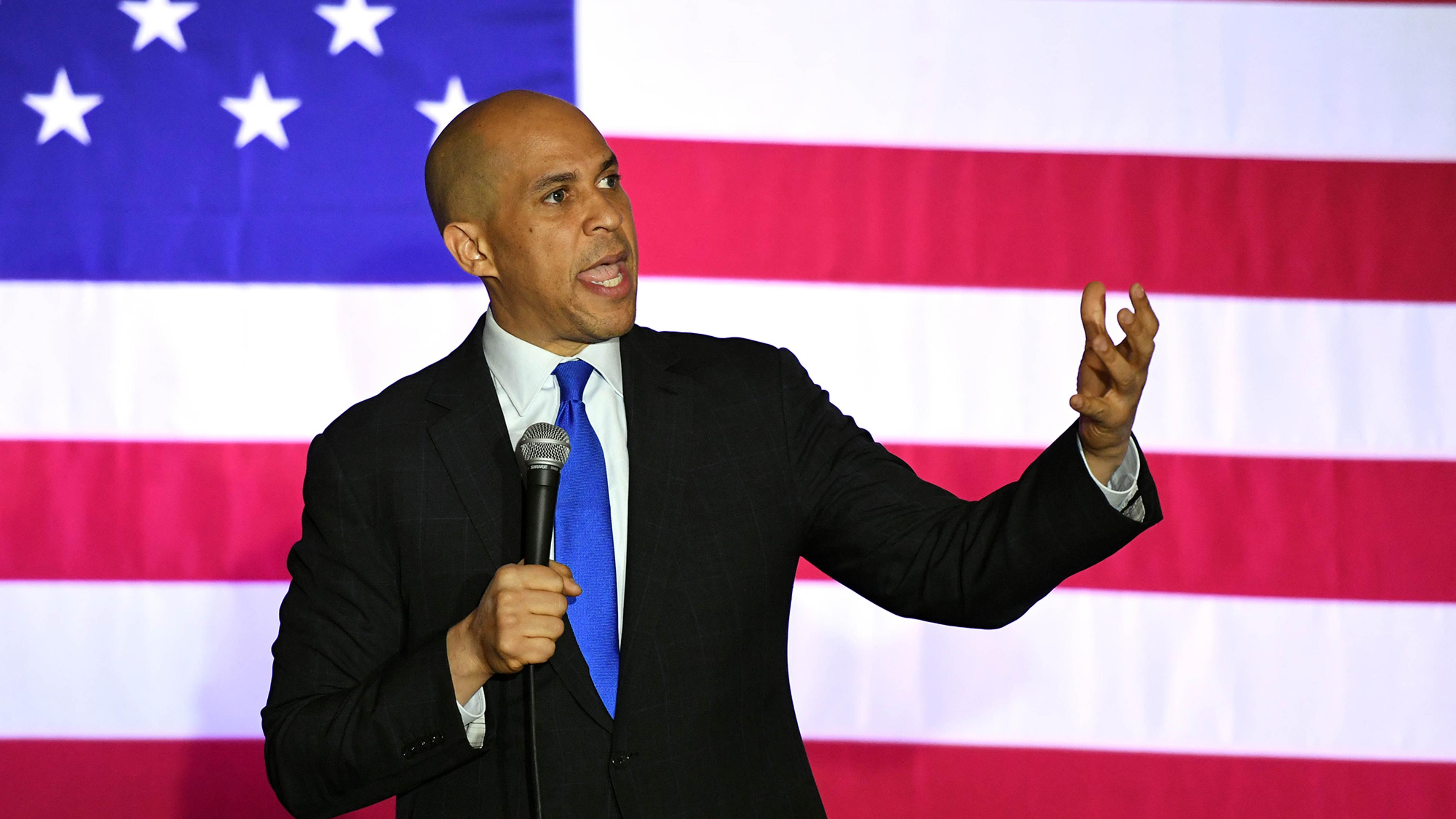 Democratic Presidential Candidate Sen. Cory Booker Holds Campaign Event In Las Vegas