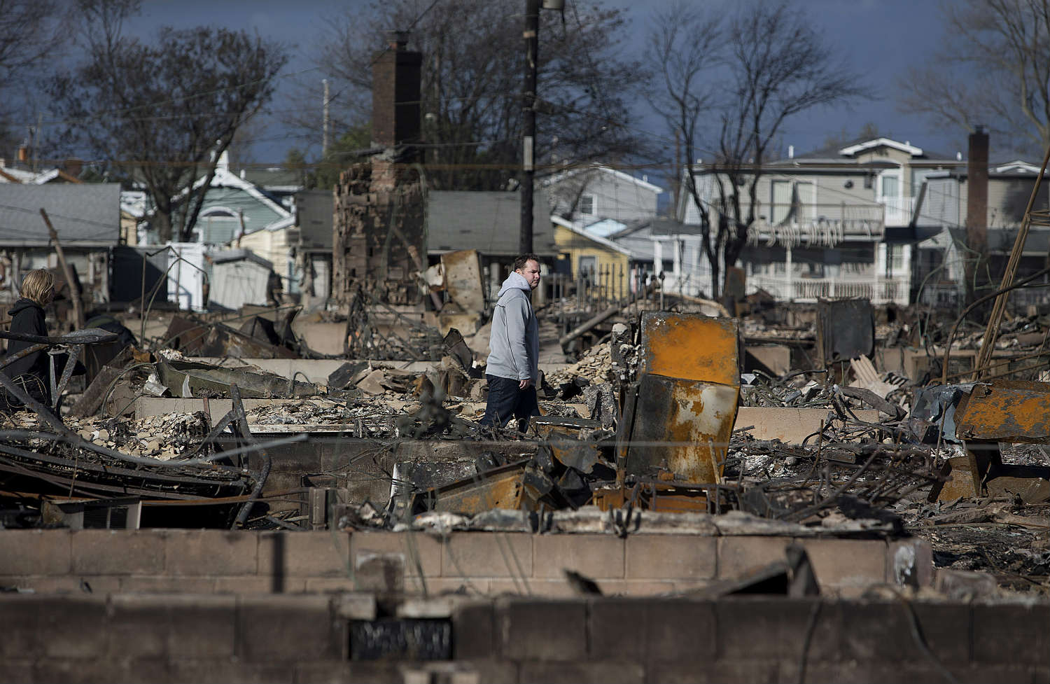 Hurricane Sandy flooding effects