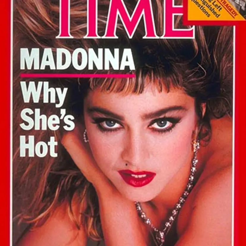Madonna on the May 27, 1985, cover of TIME