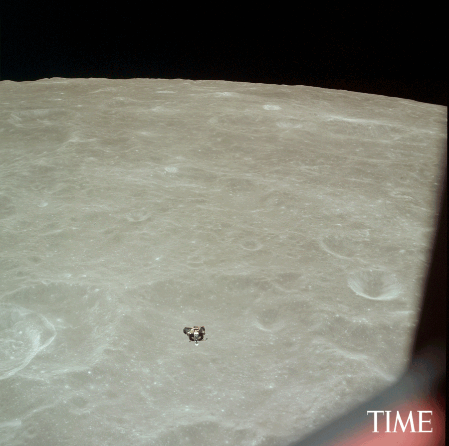See the Apollo 11 Moon Landing in 5 GIF Animations