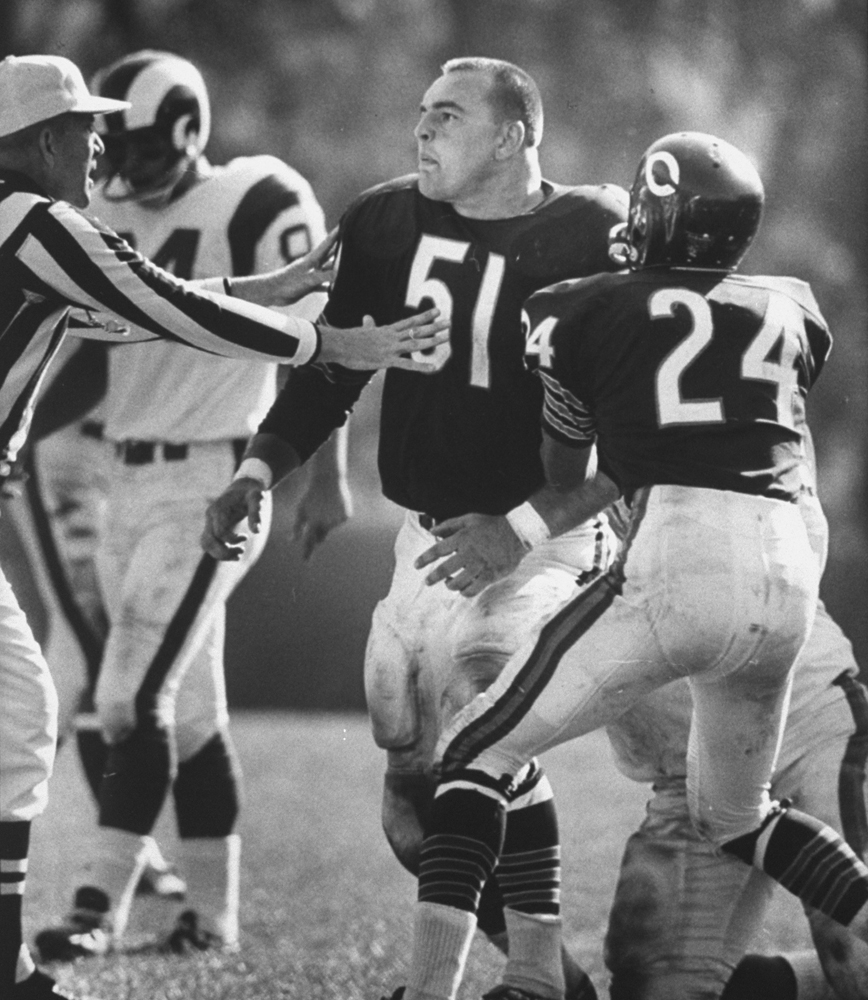 Dick Butkus, 1965: Photos of the Baddest Rookie the NFL Has Ever Seen