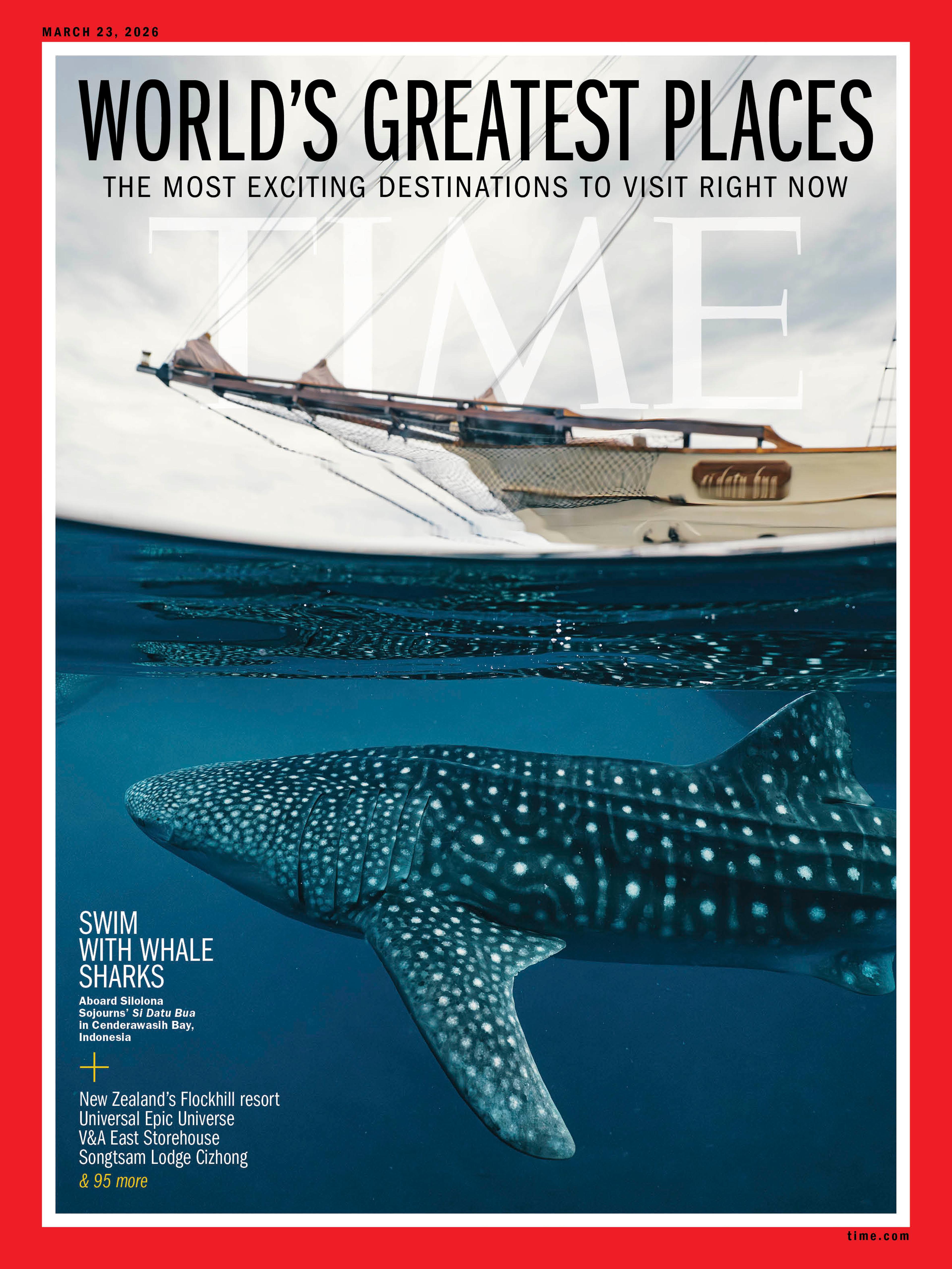 World's Greatest Places Time Magazine cover 260323