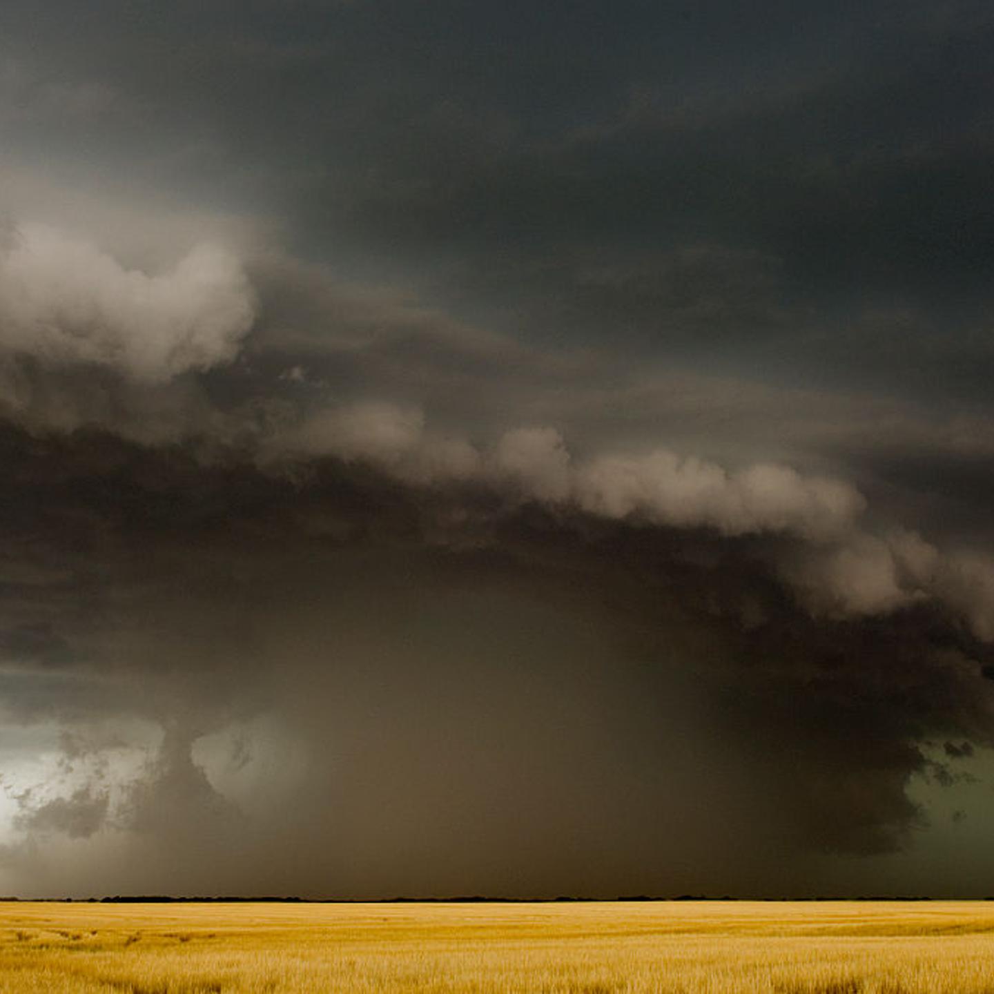A deadly derecho strikes central Kansas.