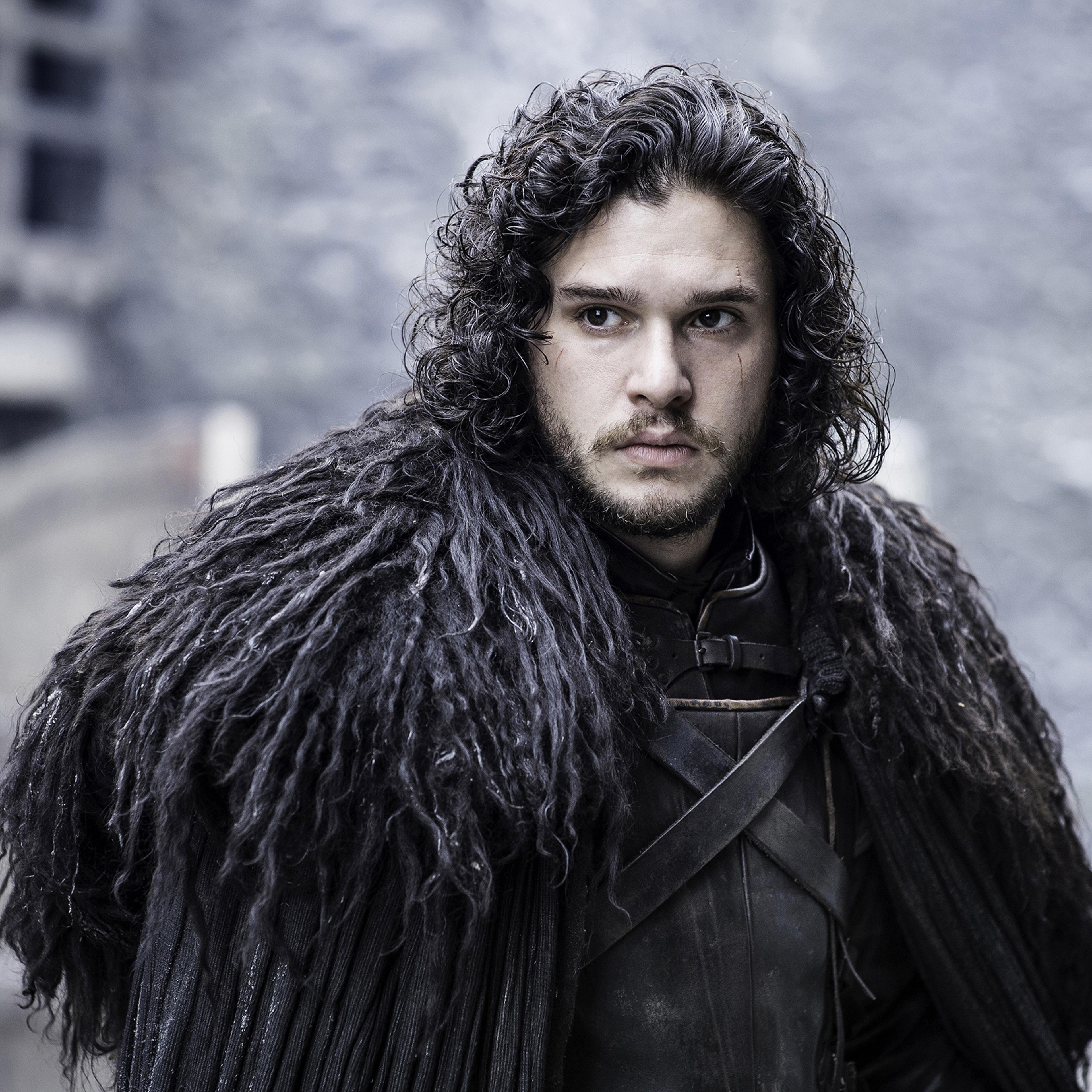 Kit Harington as Jon Snow in Game of Thrones.