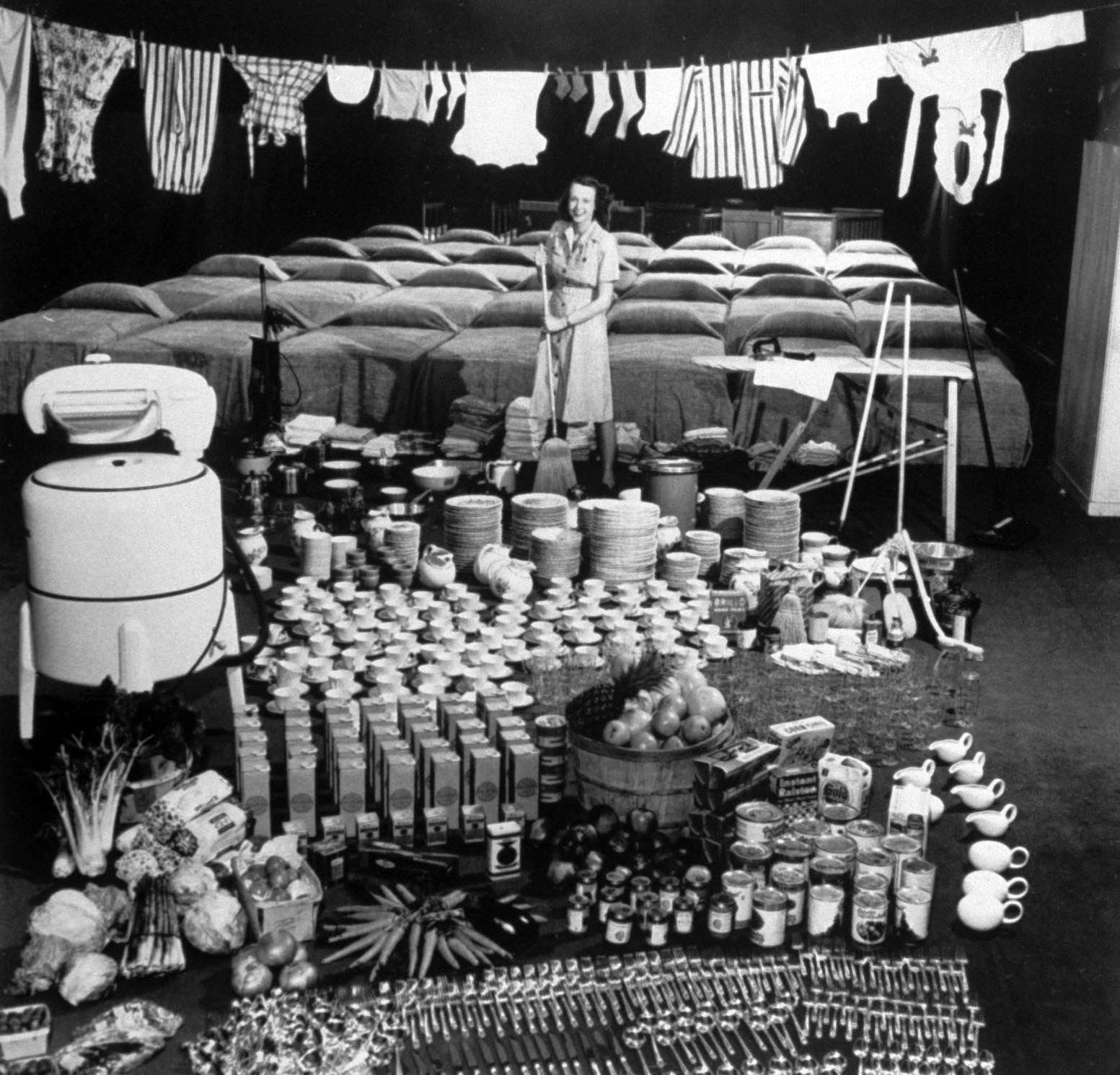 The American woman's dilemma in 1947 from LIFE magazine.