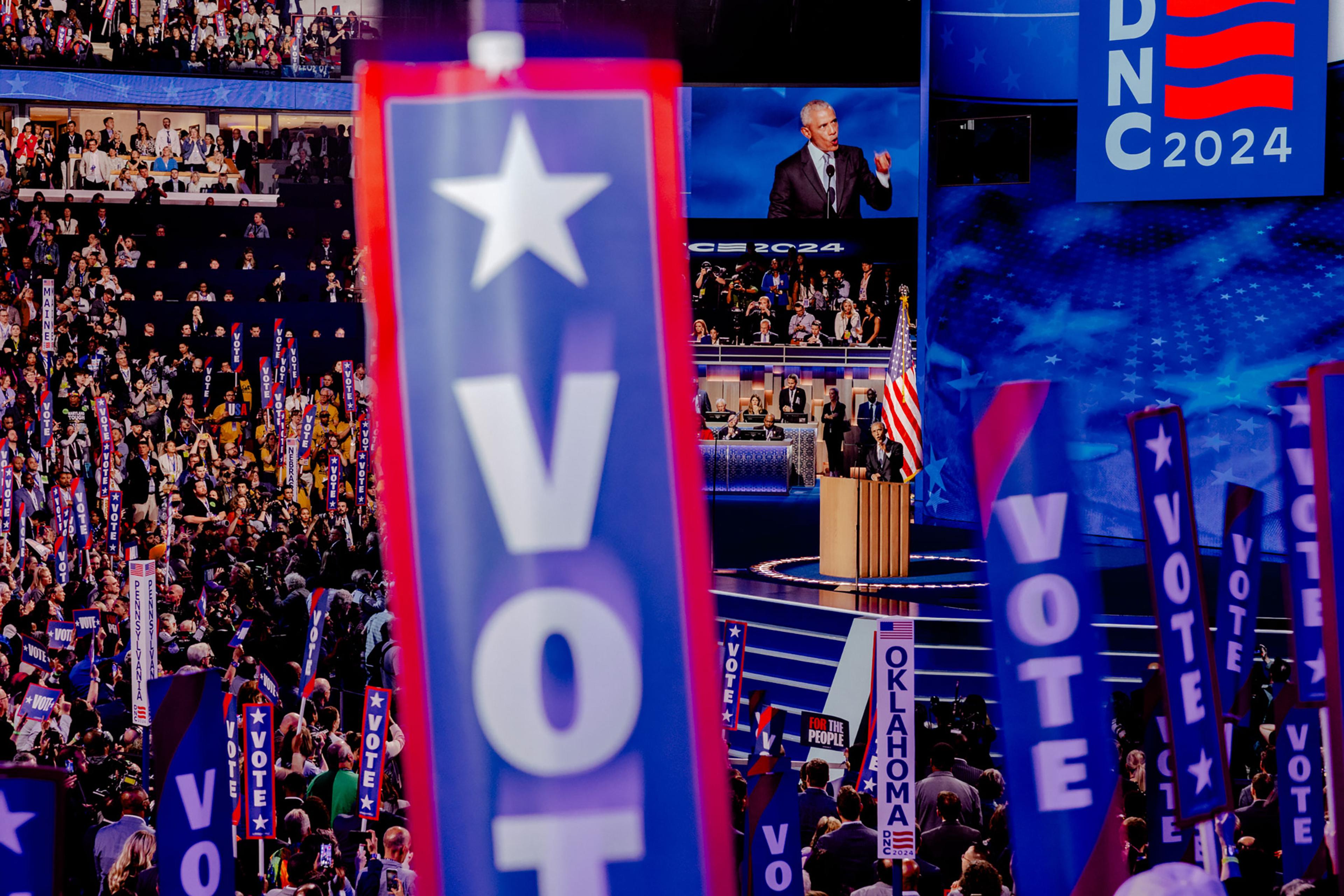 Barack Obama’s Speech at 2024 DNC: Full Transcript