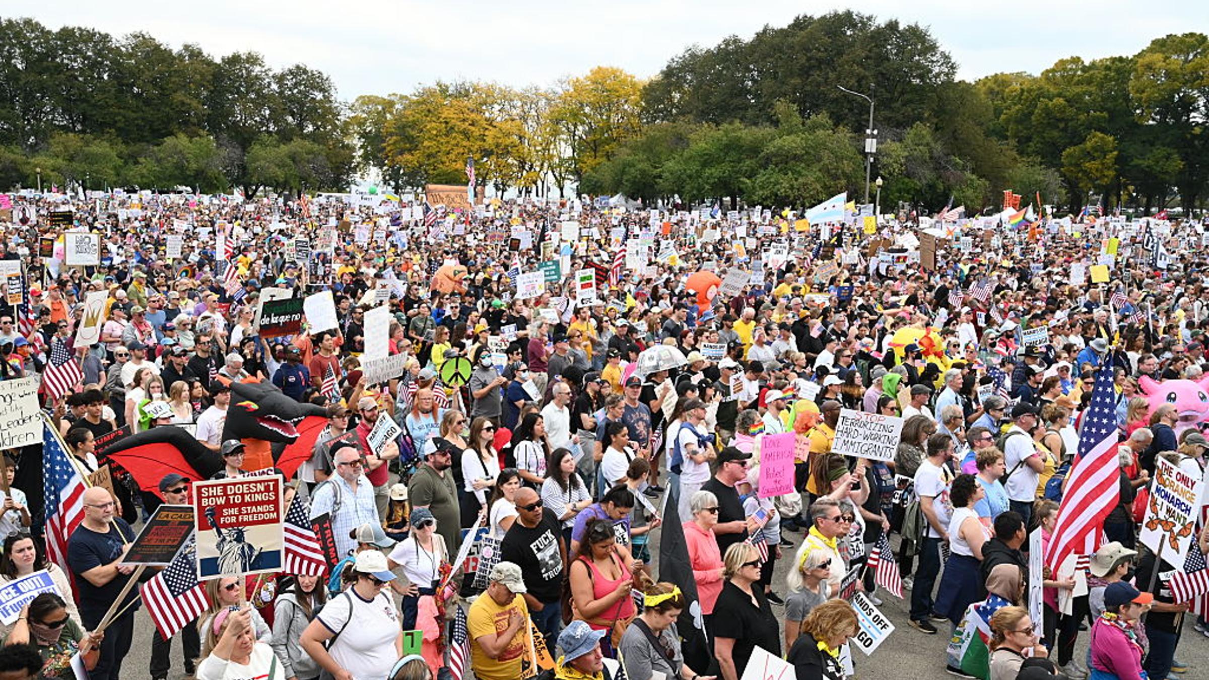 'No Kings' Protests May Draw Biggest—and Most Diverse—Anti-Trump Crowds ...