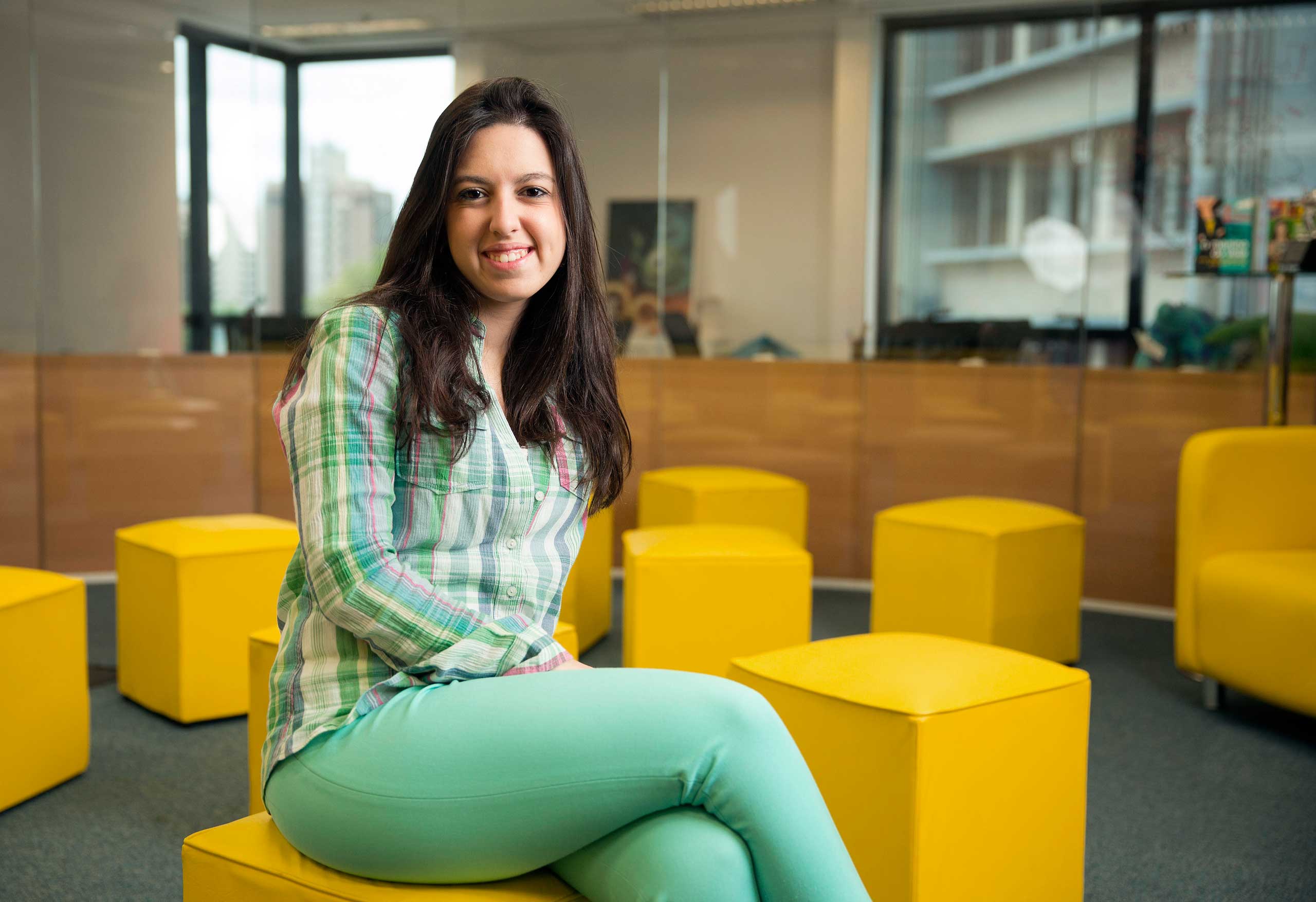 Young entrepreneur and writer Bel Pesce