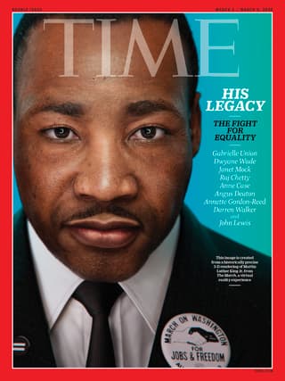 His Legacy Martin Luther King Time Magazine Cover