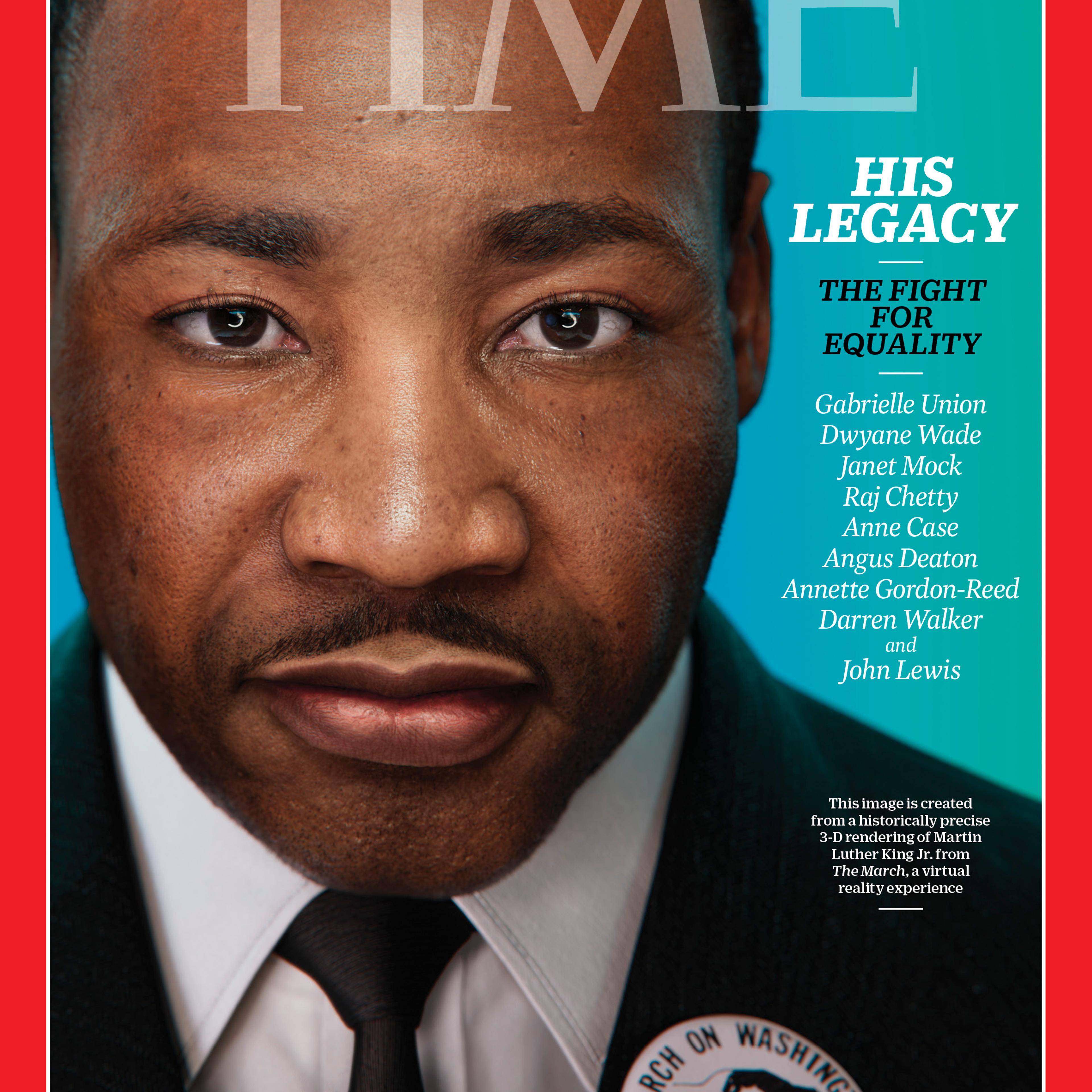 His Legacy Martin Luther King Time Magazine Cover