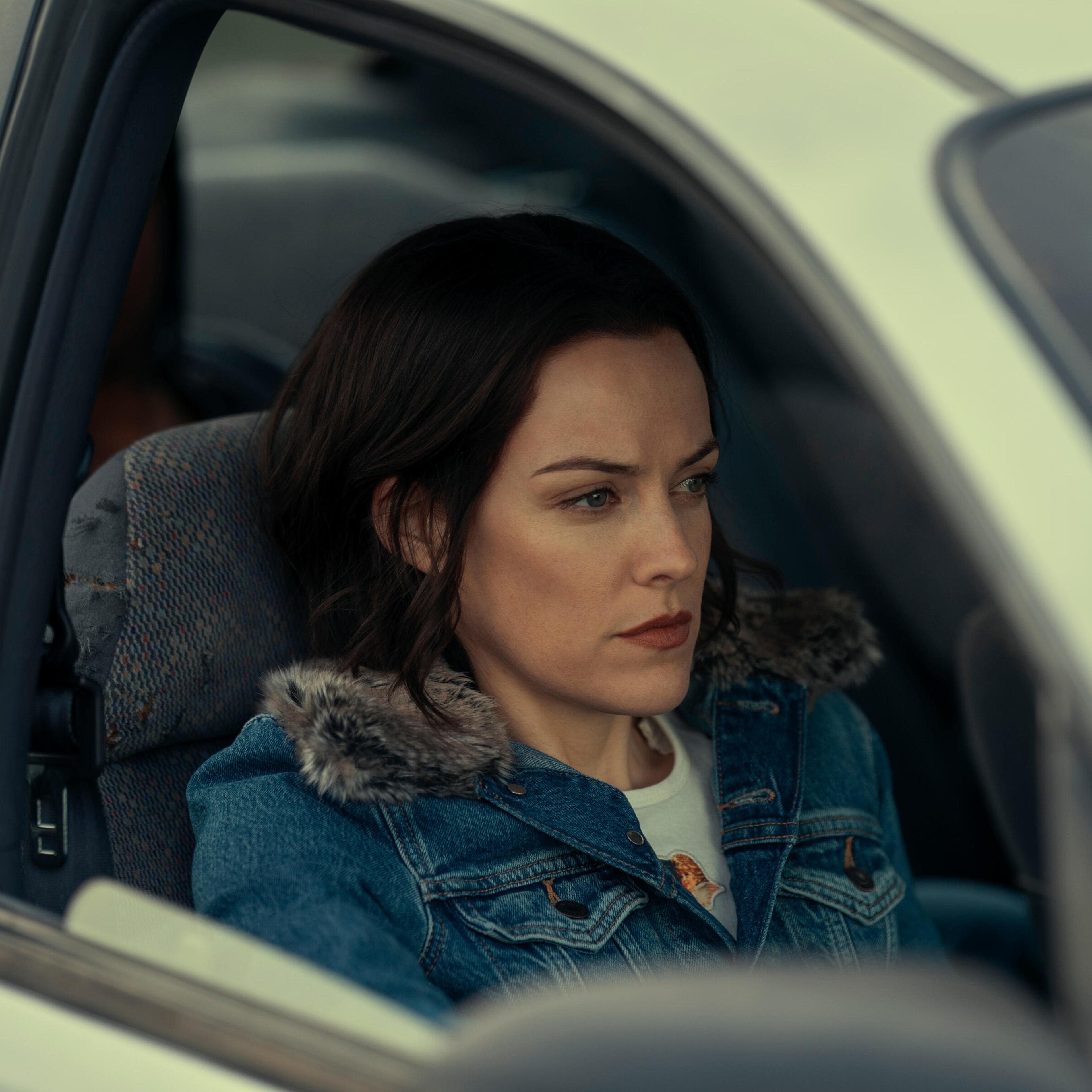 Riley Keough as Rebecca Godfrey in episode 2 of Under the Bridge.