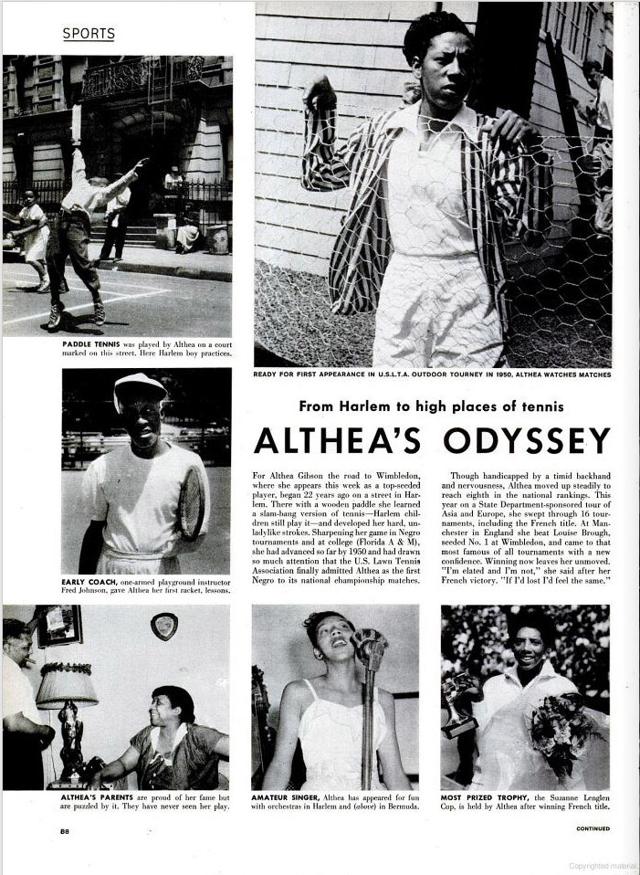 151 Althea Gibson At Wimbledon 1950 Photos et images haute résolution - Getty Images