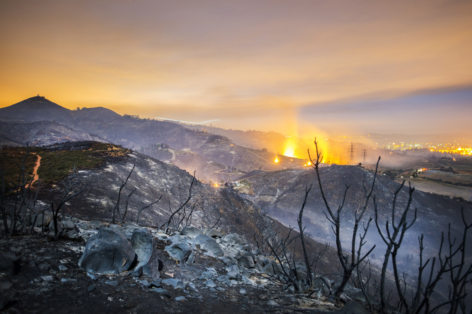 Chasing Blazes: Stuart Palley's Photos of Wildfires