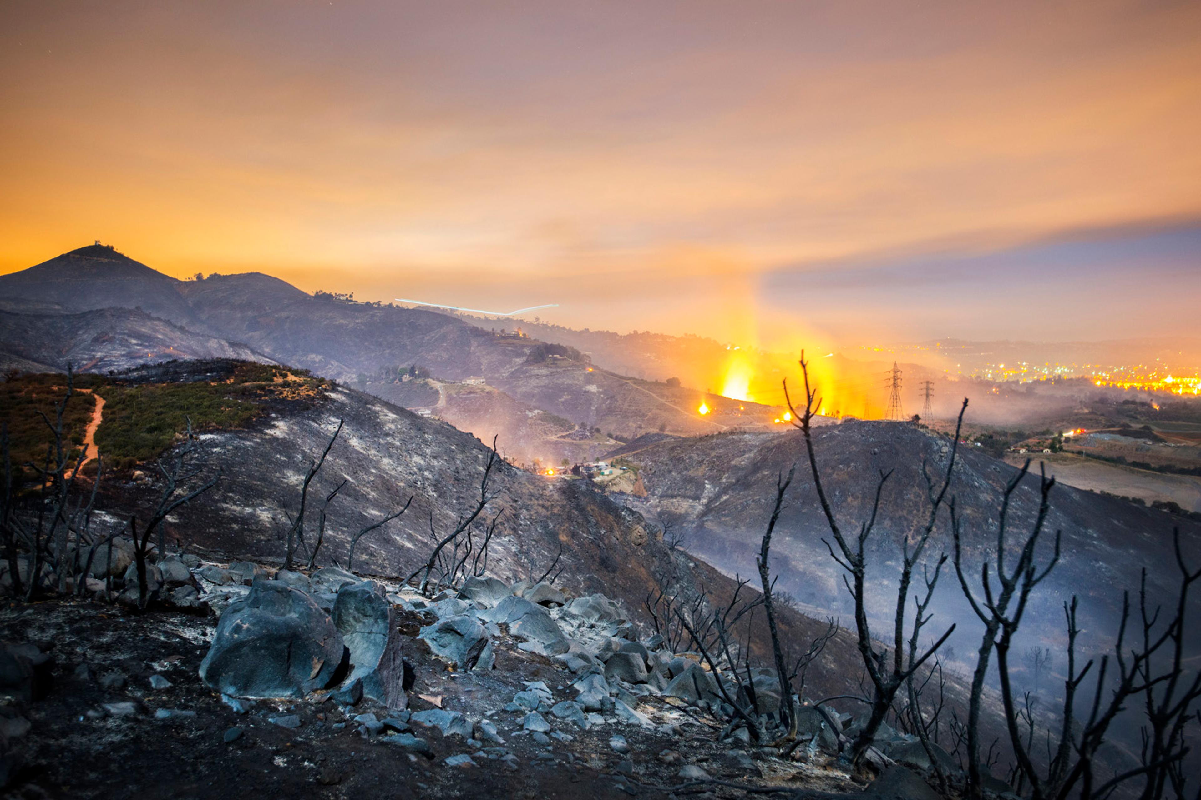 Stuart Palley Chasing Blazes: Stuart Palley's Photos of Wildfires