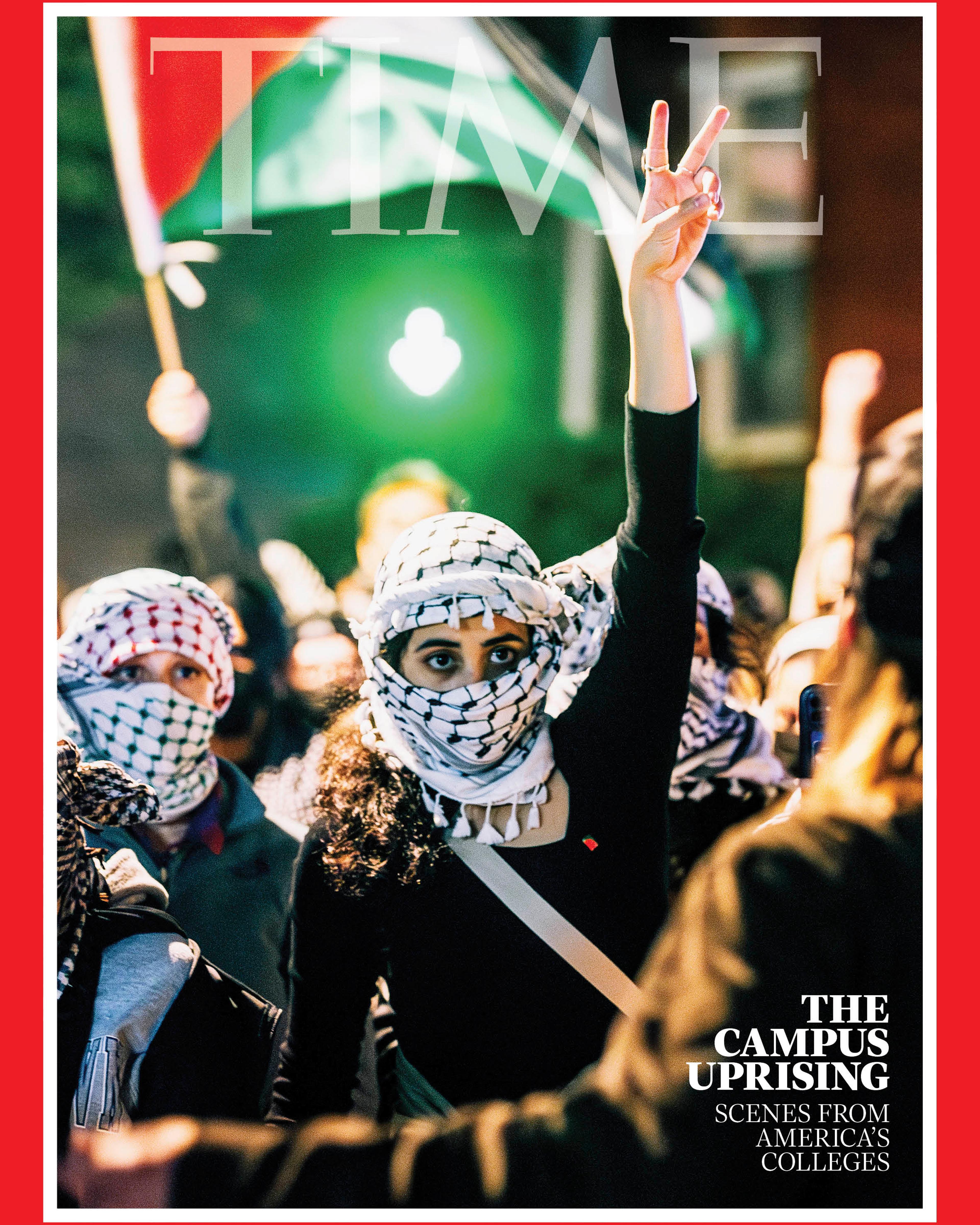 The Campus Uprising Time Magazine cover