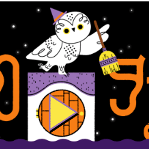 Google celebrates Halloween 2019 with a new doodle.