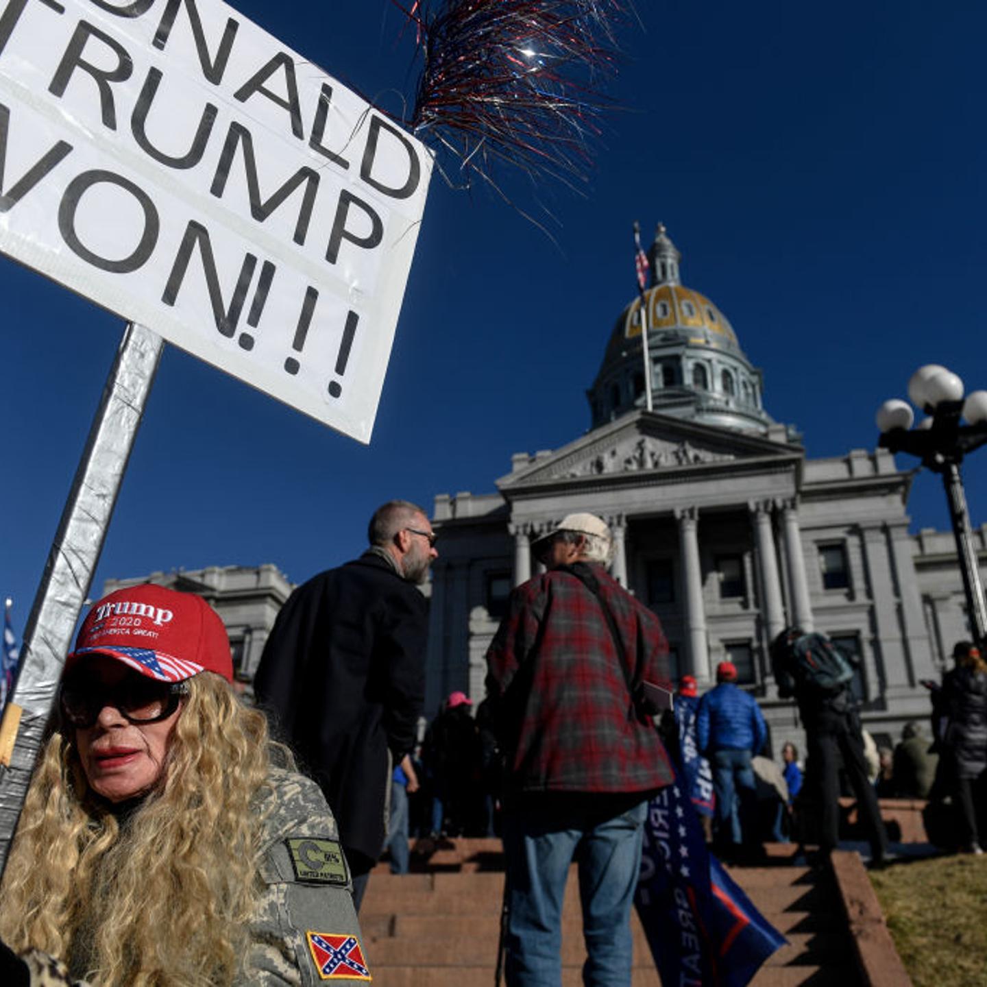 PRO TRUMP PROTESTORS DENVER