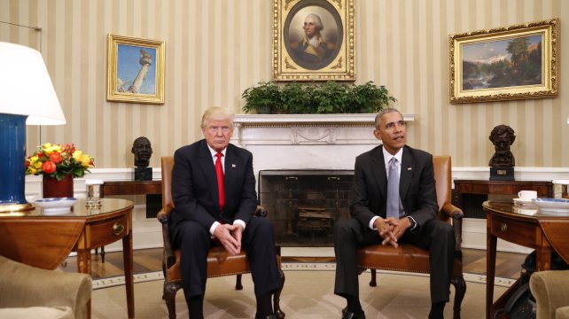 President Obama Meets Donald Trump at the White House: Watch