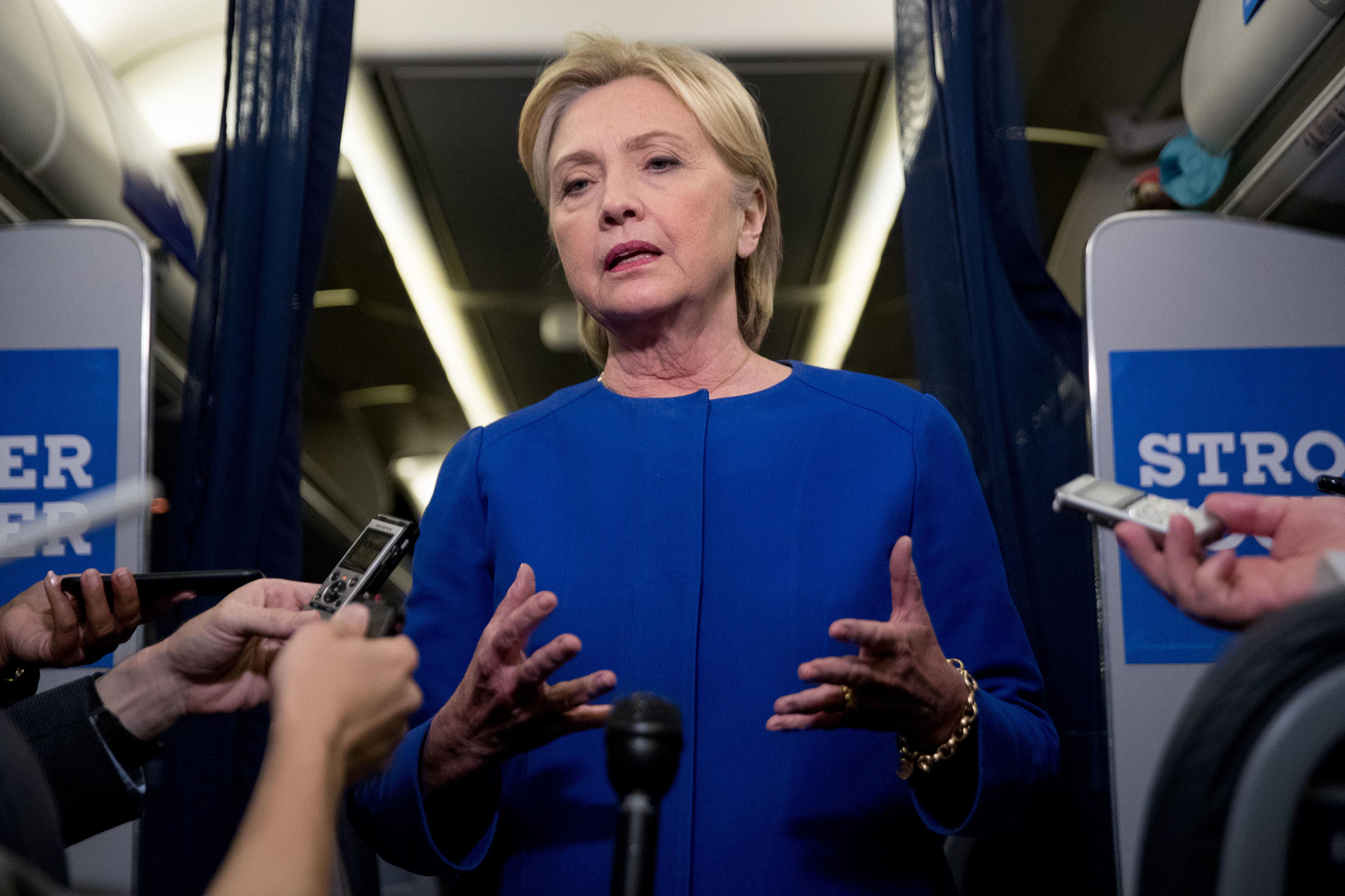 Hillary Clinton Talks Plan to Defeat Terrorism After Attacks Hillary Clinton Talks Plan to Defeat Terrorism After Attacks