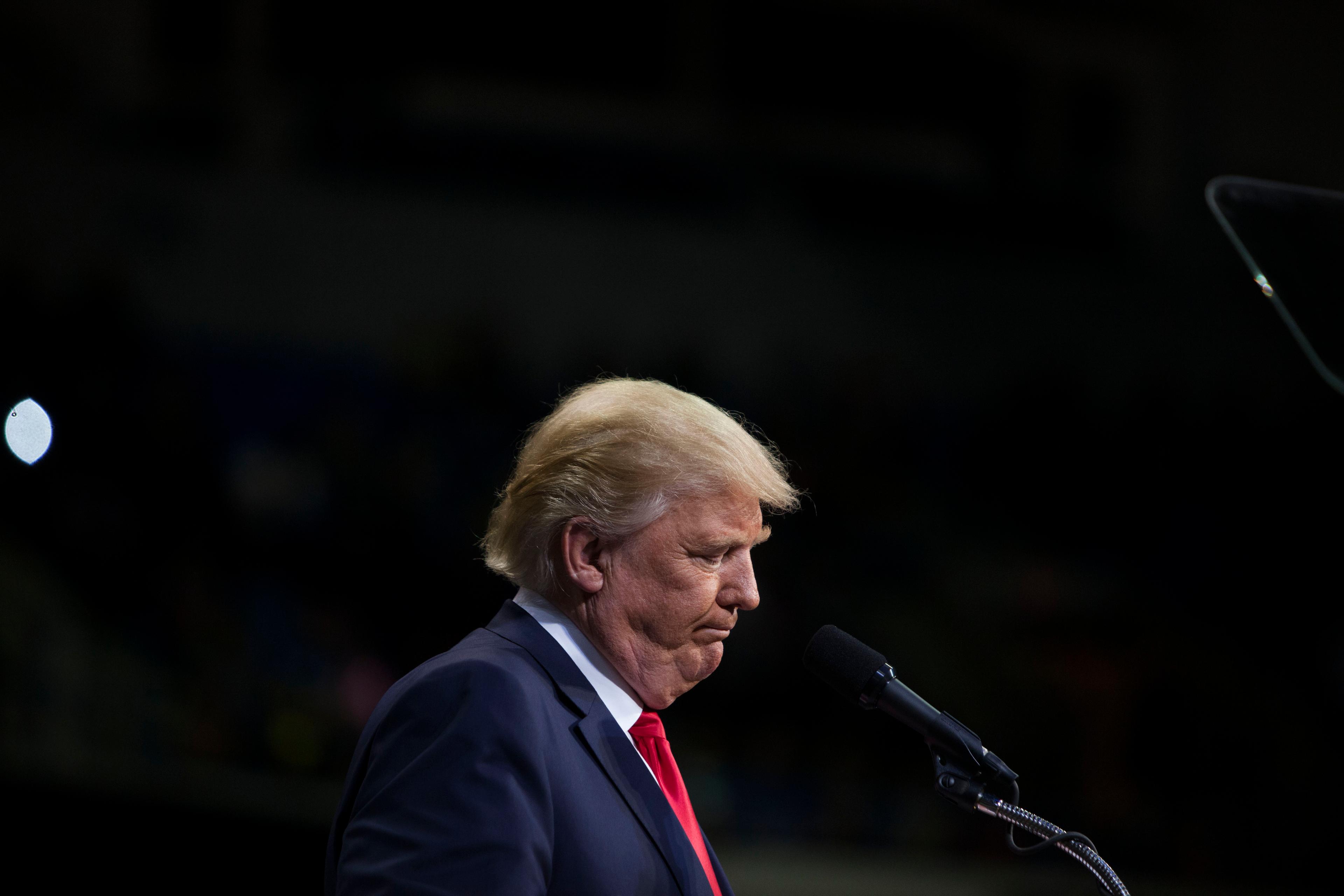 Donald Trump Holds Rally In Wilkes-Barre, PA