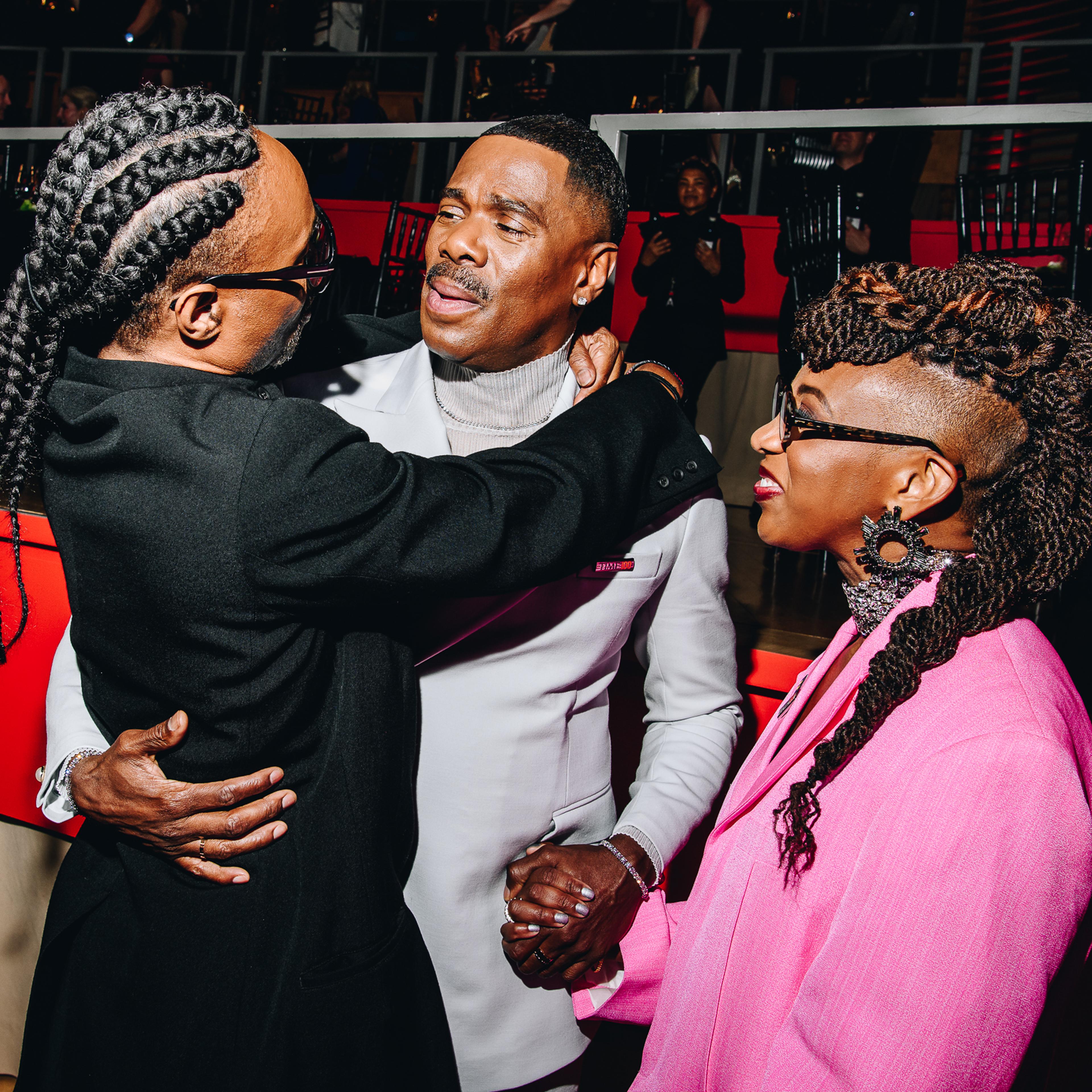 Billy Porter, Colman Domingo, and Kelley Robinson at the TIME 100 Gala