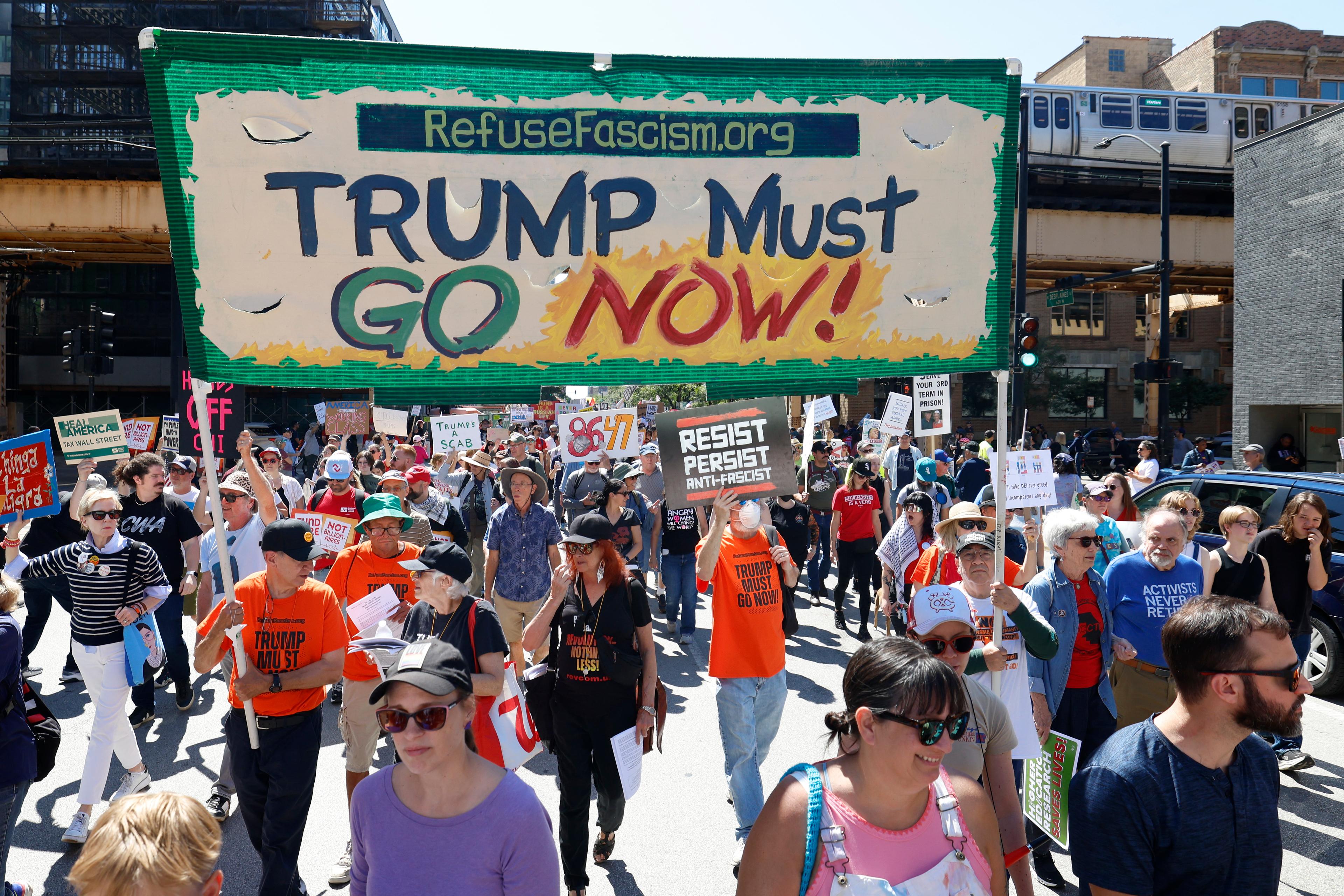 Chicago Mayor Leads ‘No Federal Troops’ Chant as Labor Day Protests Sweep US — image 3