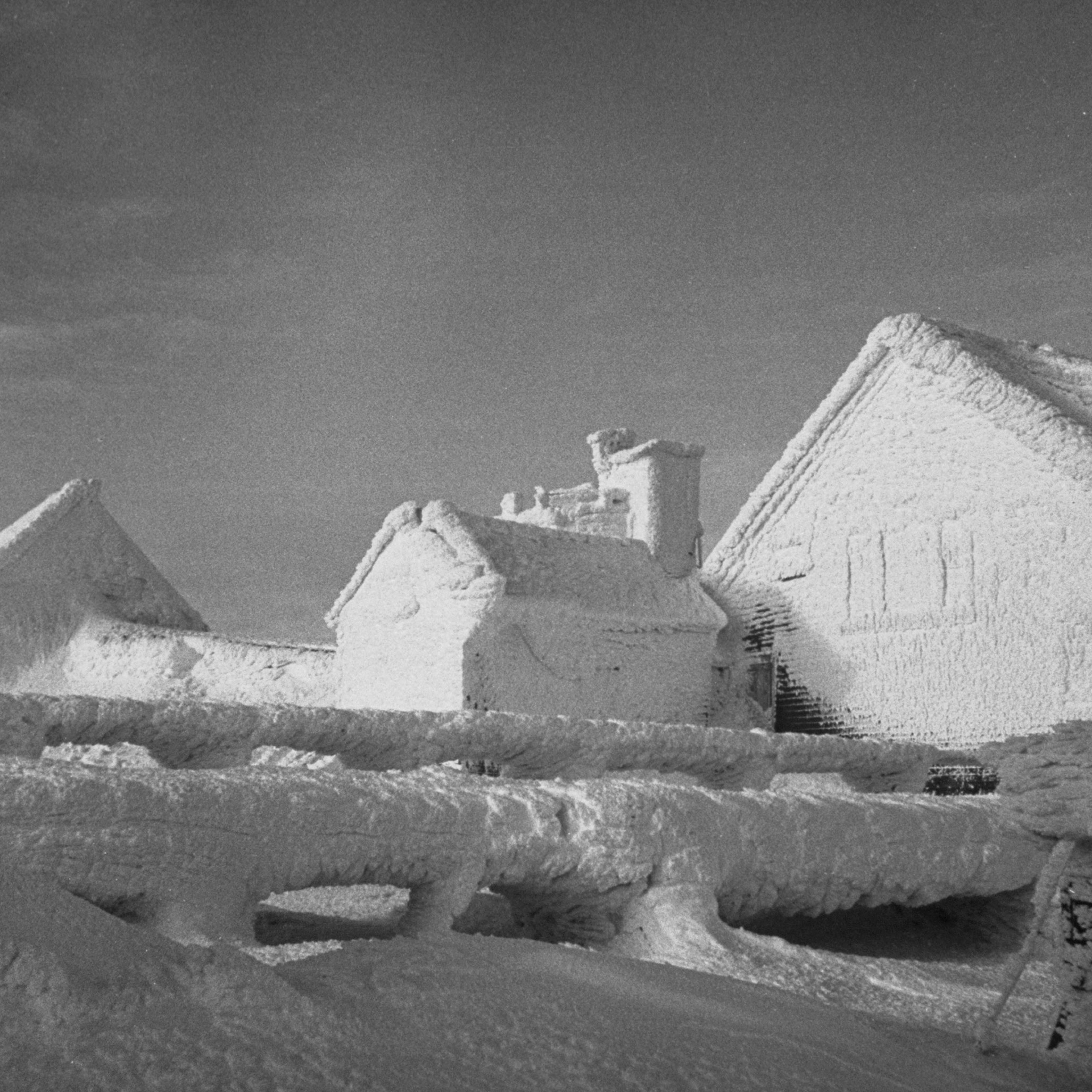 New Hampshire's Mount Washington, 1953.