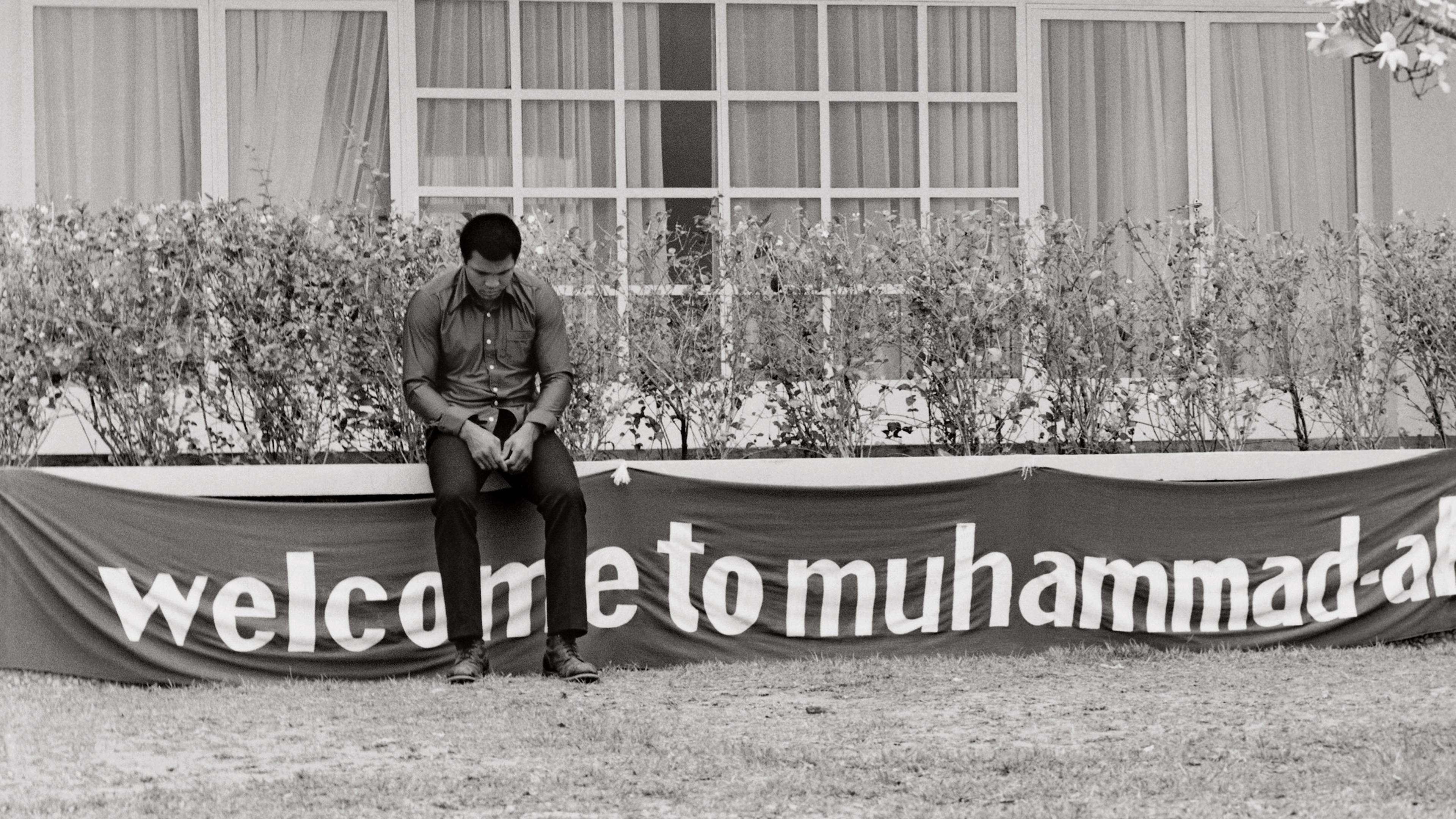 Muhammad Ali and George Foreman in Zaire for The Fight, 1974.