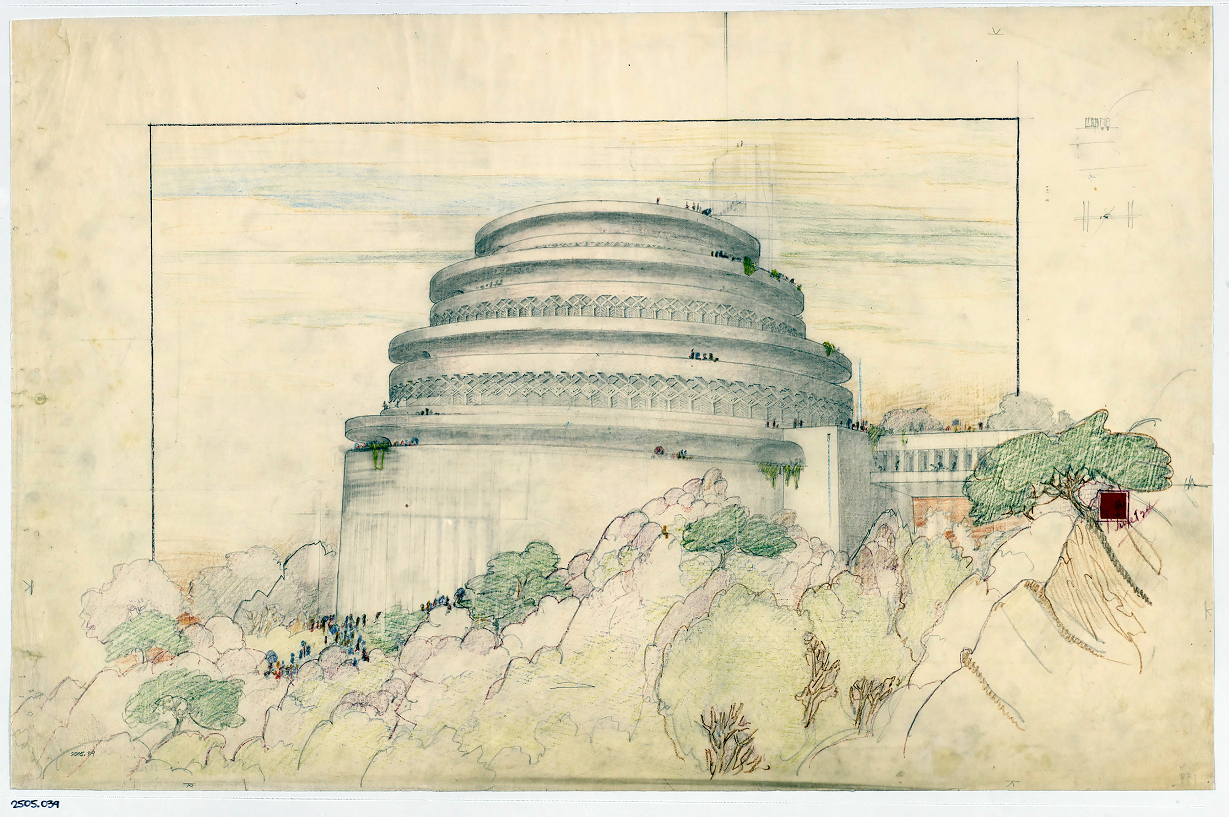Frank Lloyd Wright at 150: See Sketches From MoMA Exhibit