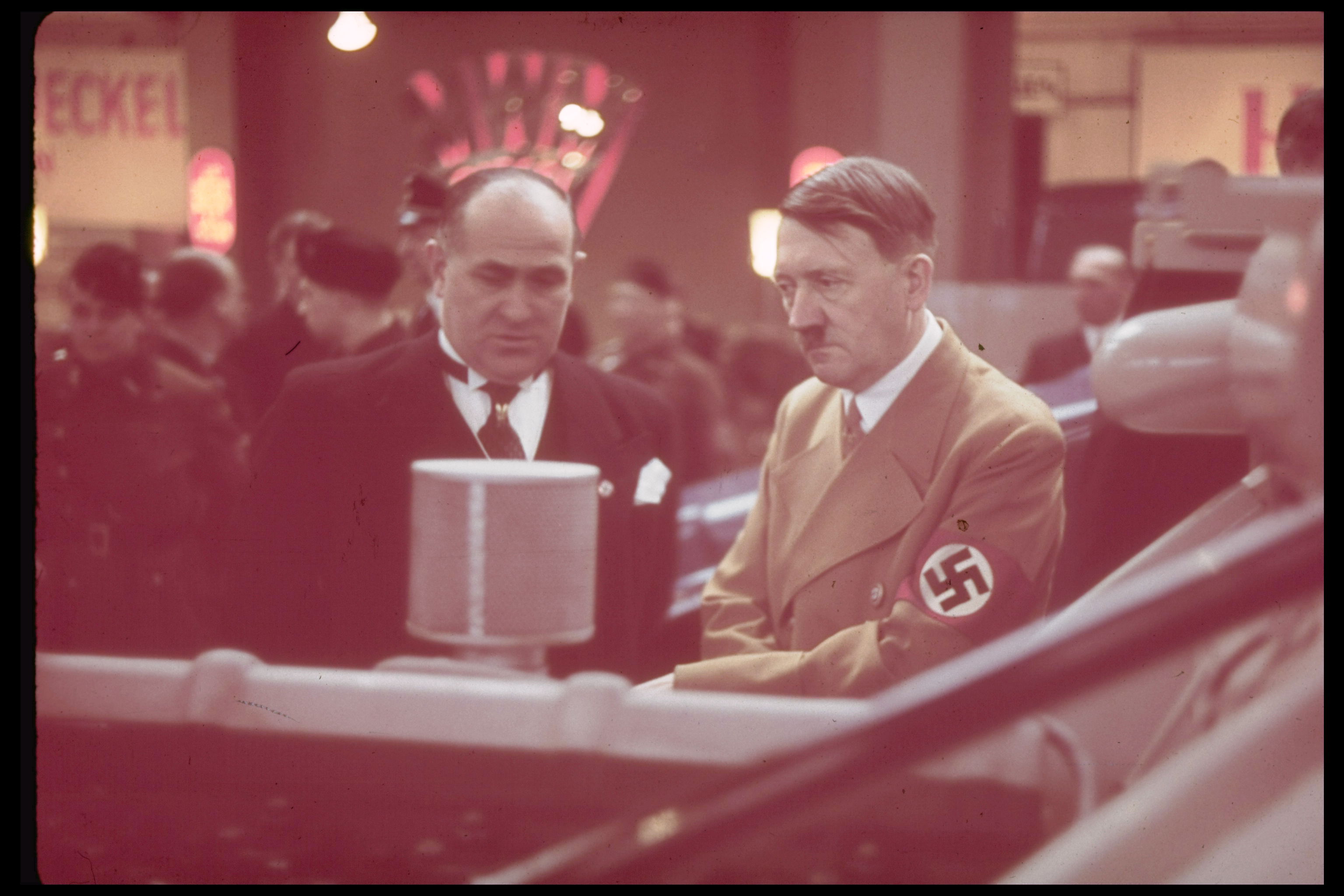 Adolf Hitler Color Photo