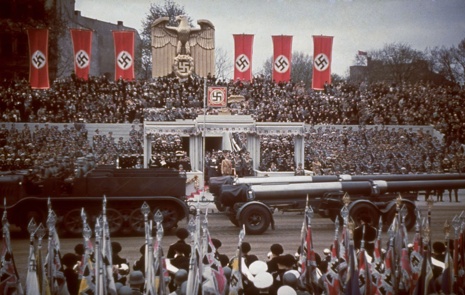 Adolf Hitler at 50: Color Photos From a Despot's Birthday, April 1939