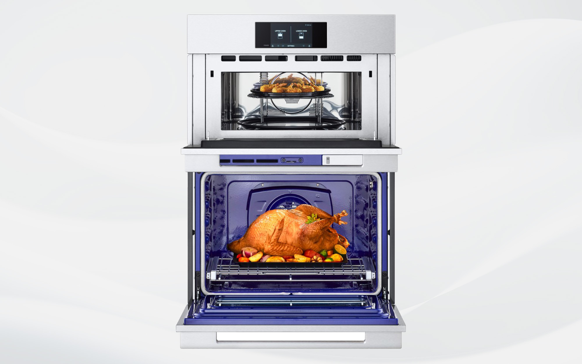 Signature Kitchen Suite 30-inch Transitional Series Combi Wall Oven ...