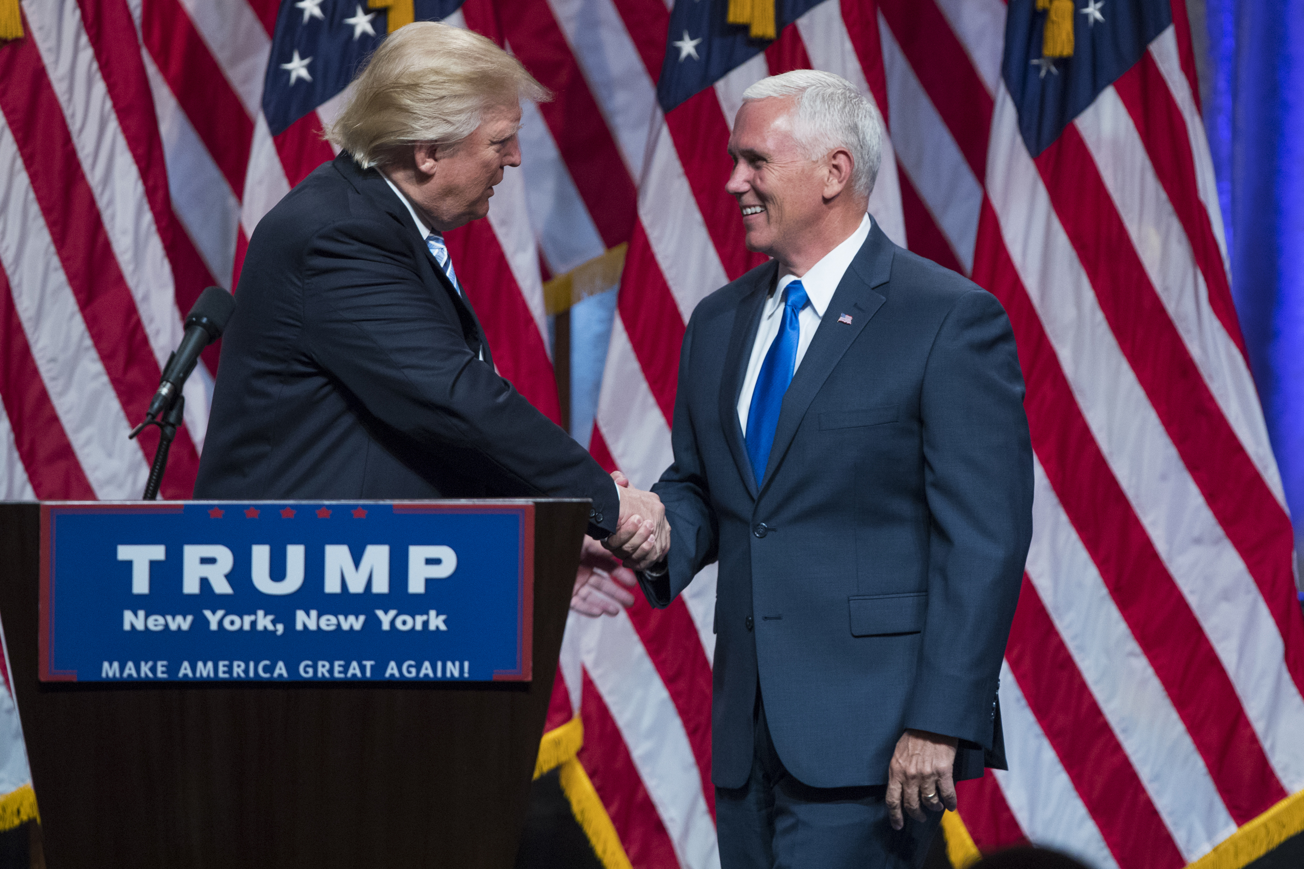Donald Trump Introduces Mike Pence As His Vice President
